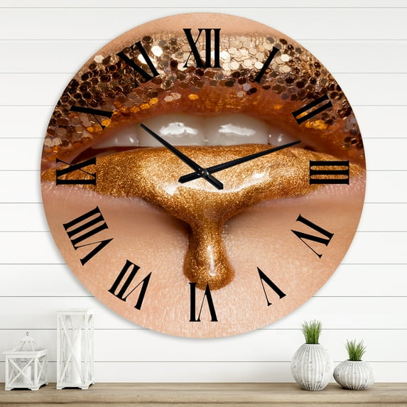 Designart 1 in Quartz Modern/Contemporary Wall Clock