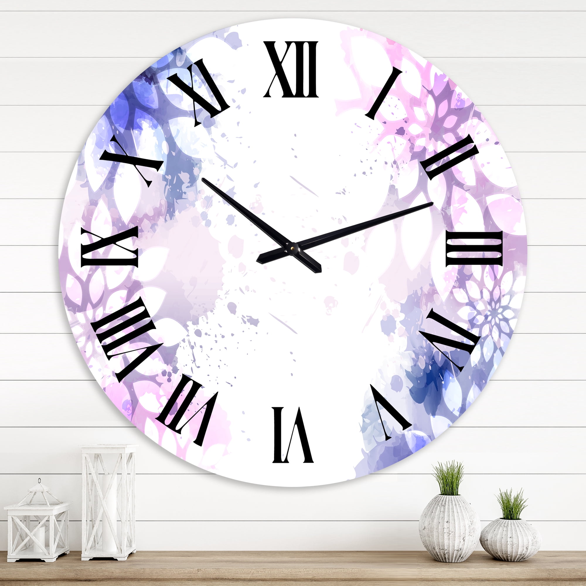 Designart 1 in Quartz Modern/Contemporary Wall Clock