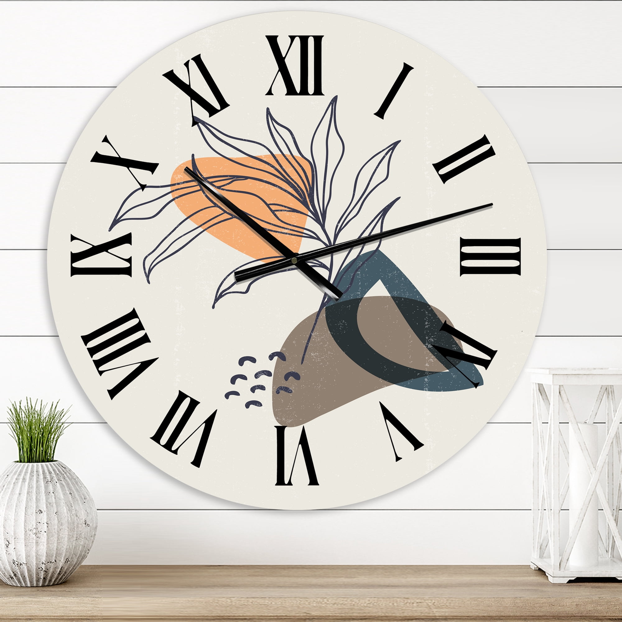 Designart 1 in Quartz Modern/Contemporary Wall Clock