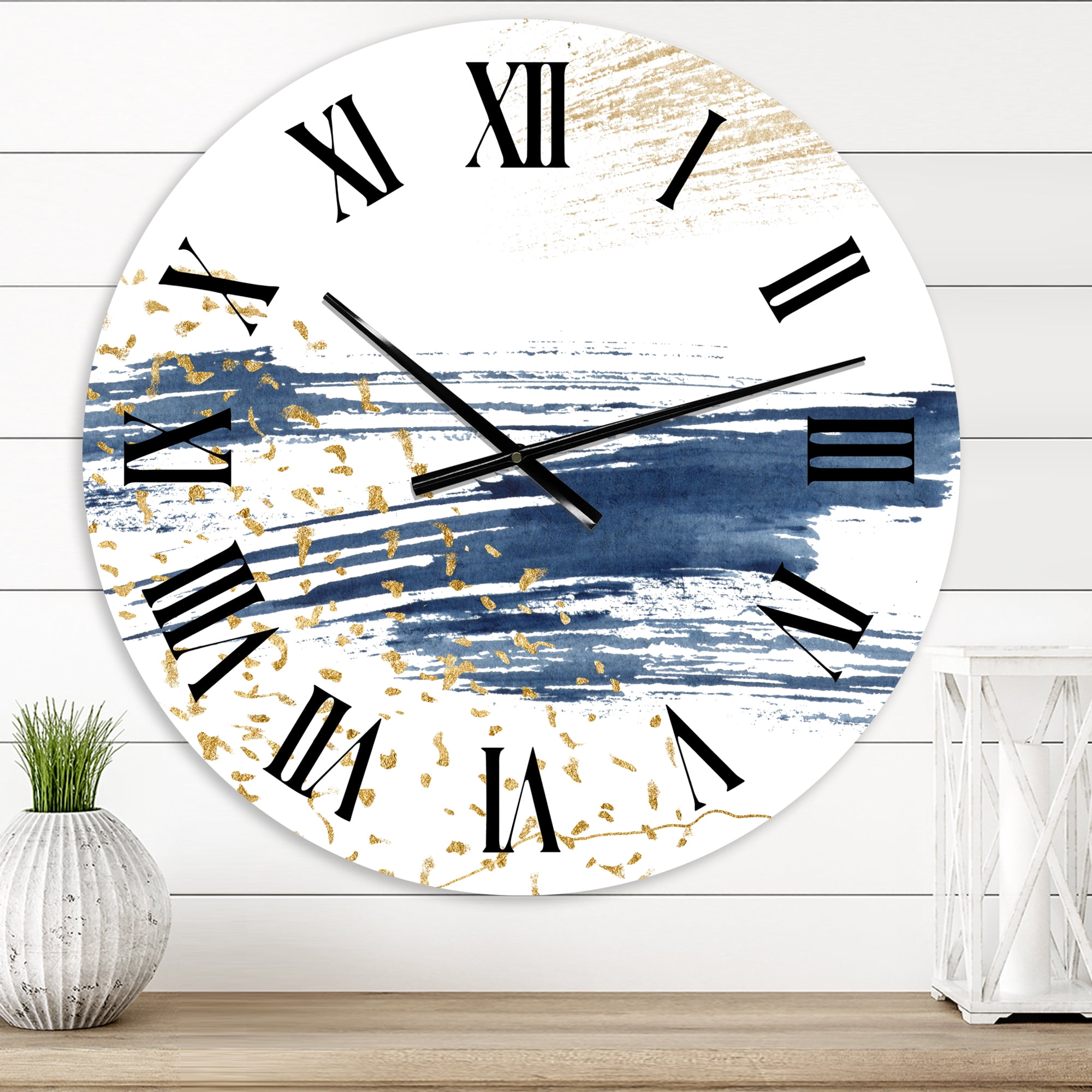 Designart 1 in Quartz Modern/Contemporary Wall Clock