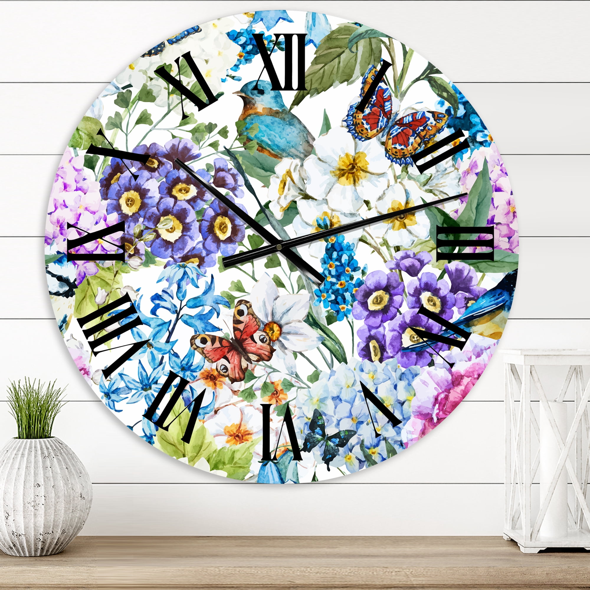 Designart 1 in Quartz Modern/Contemporary Wall Clock