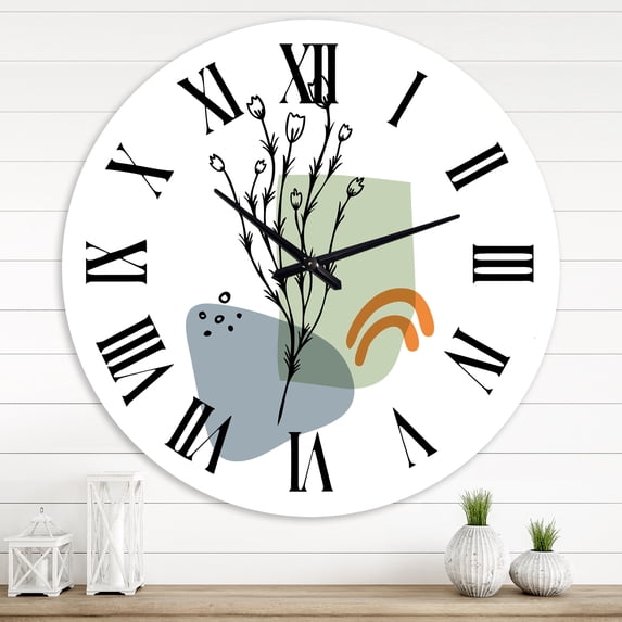 Designart 1 in Quartz Modern/Contemporary Wall Clock