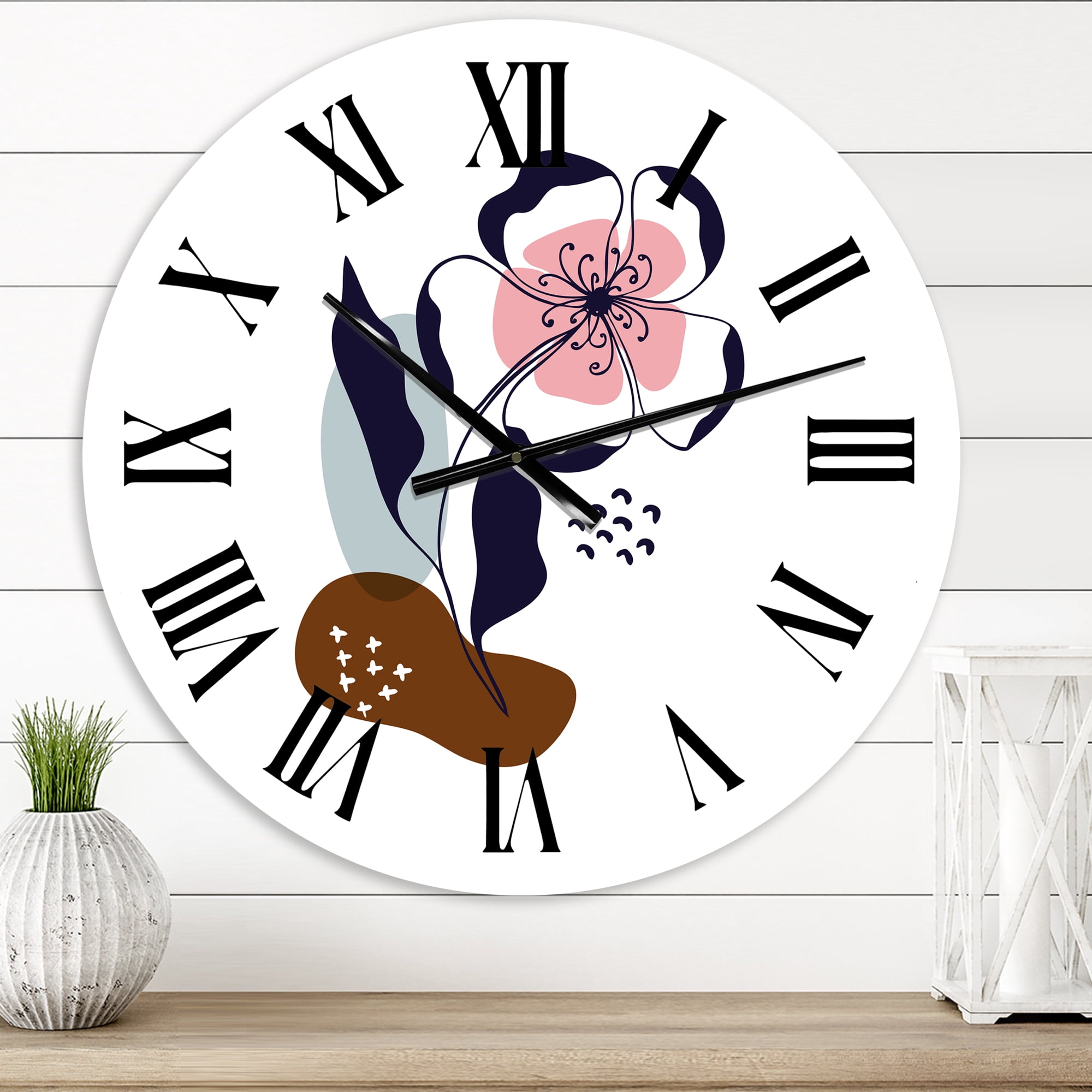 Designart 1 in Quartz Modern/Contemporary Wall Clock
