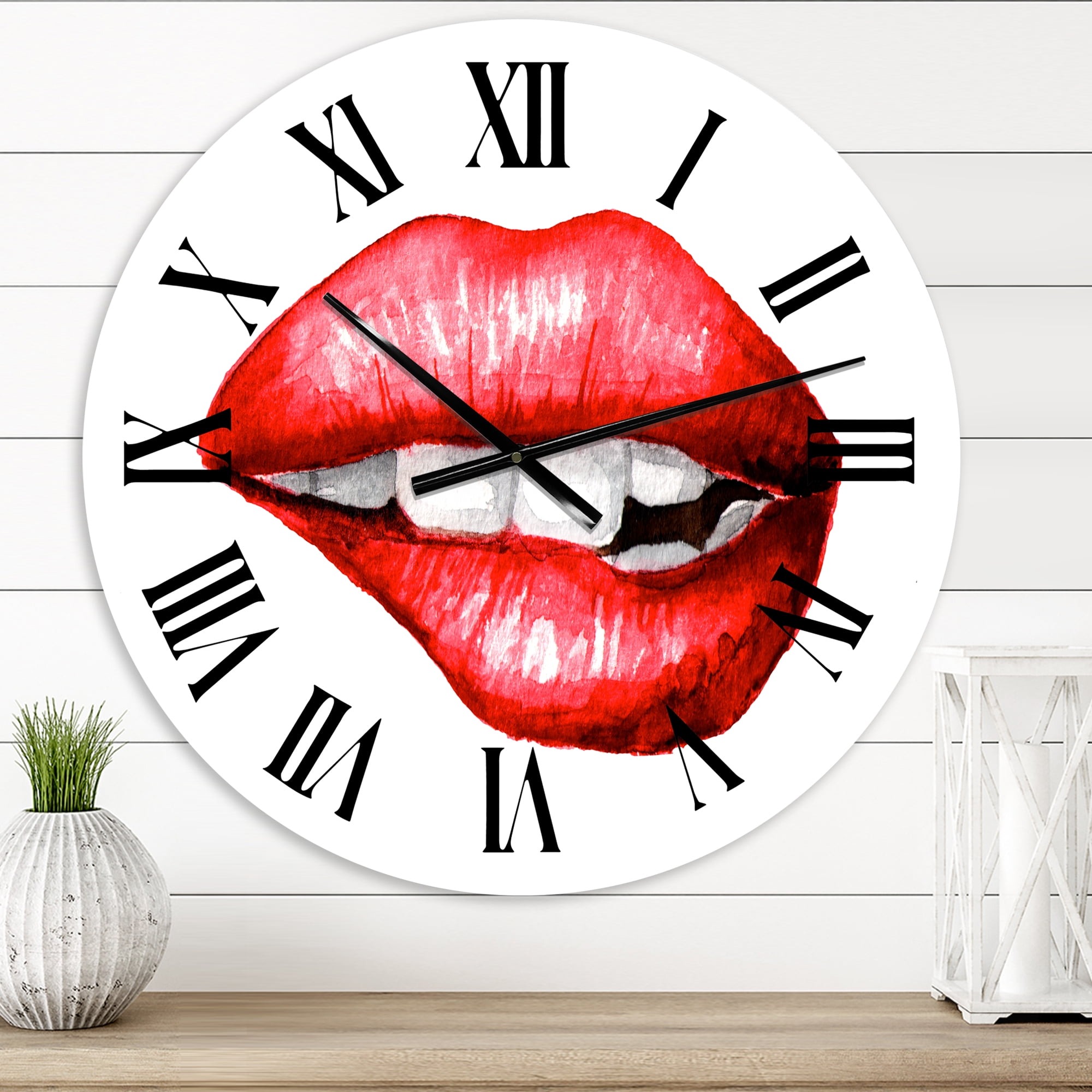Designart 1 in Quartz Modern/Contemporary Wall Clock
