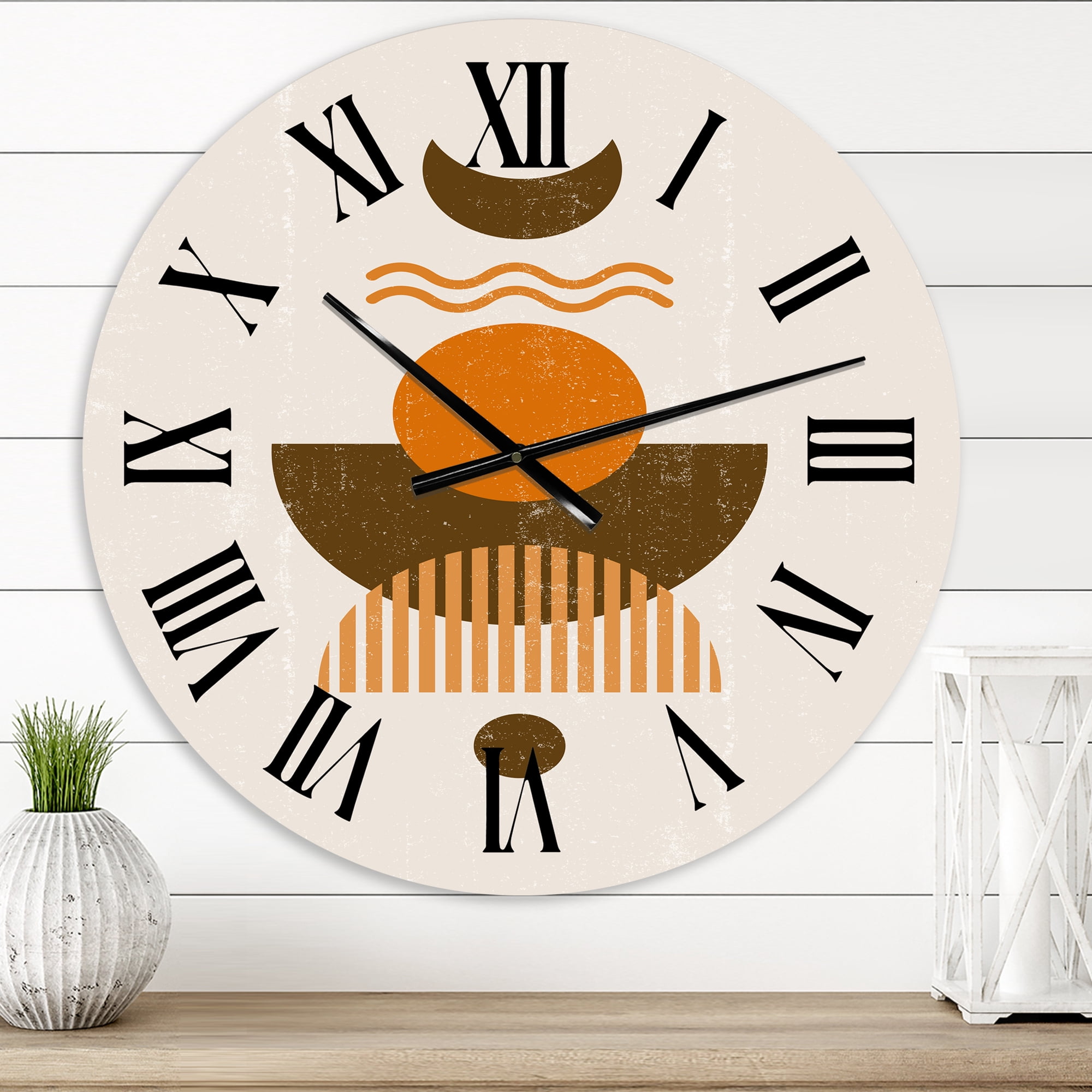 Designart 1 in Quartz Modern/Contemporary Wall Clock