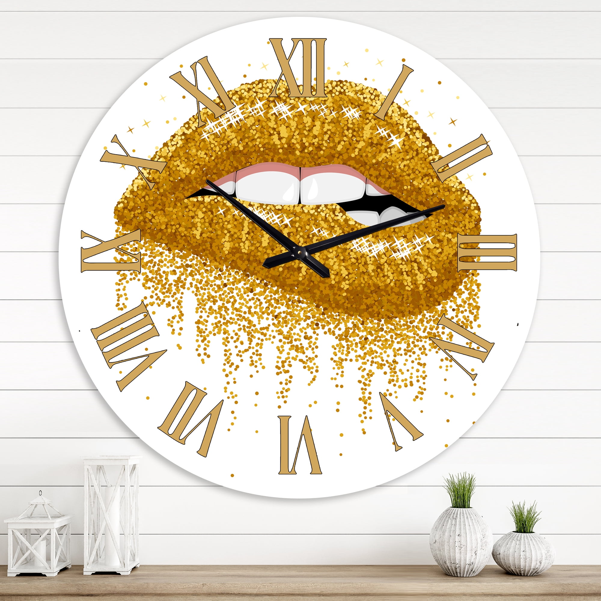 Designart 1 in Quartz Modern/Contemporary Wall Clock