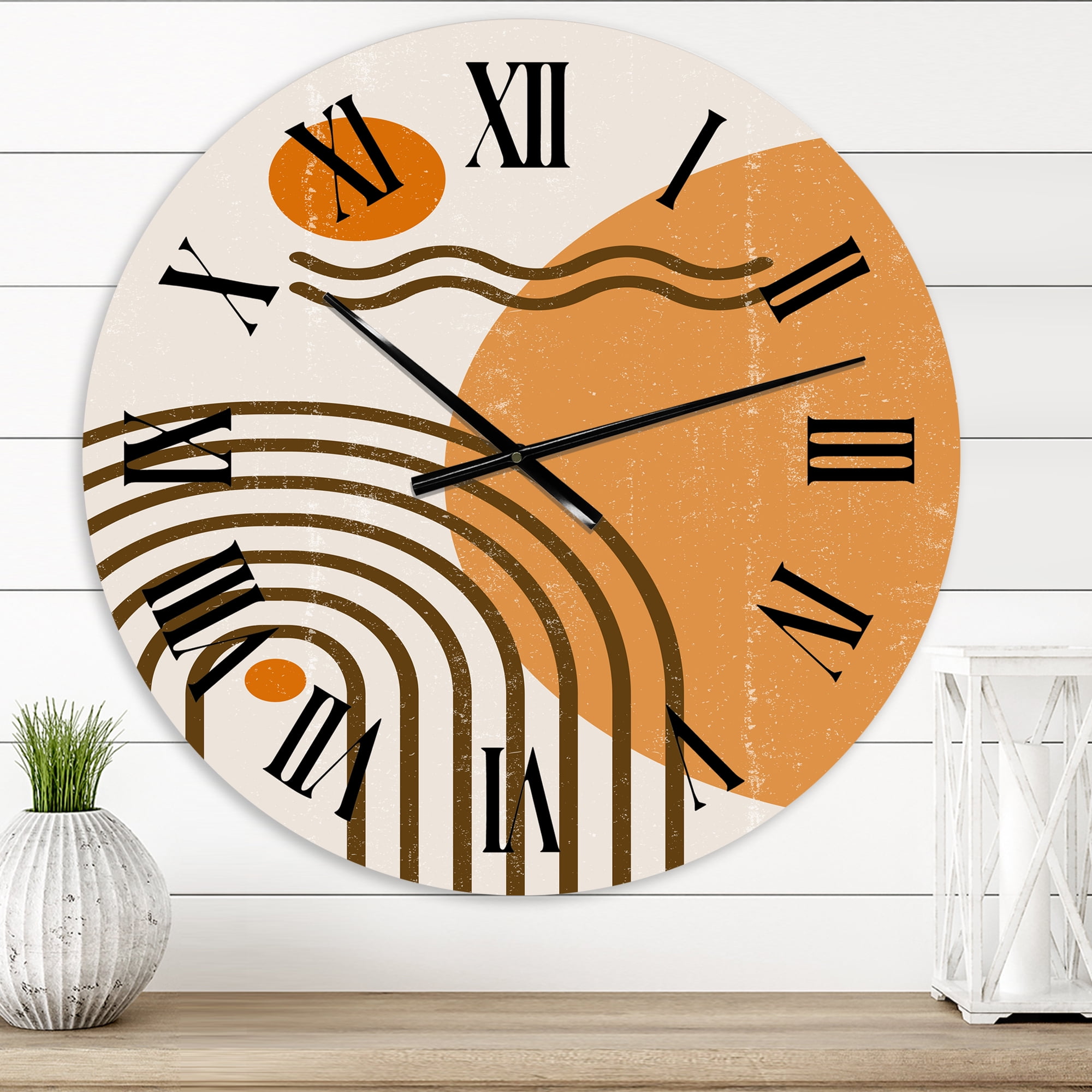 Designart 1 in Quartz Modern/Contemporary Wall Clock