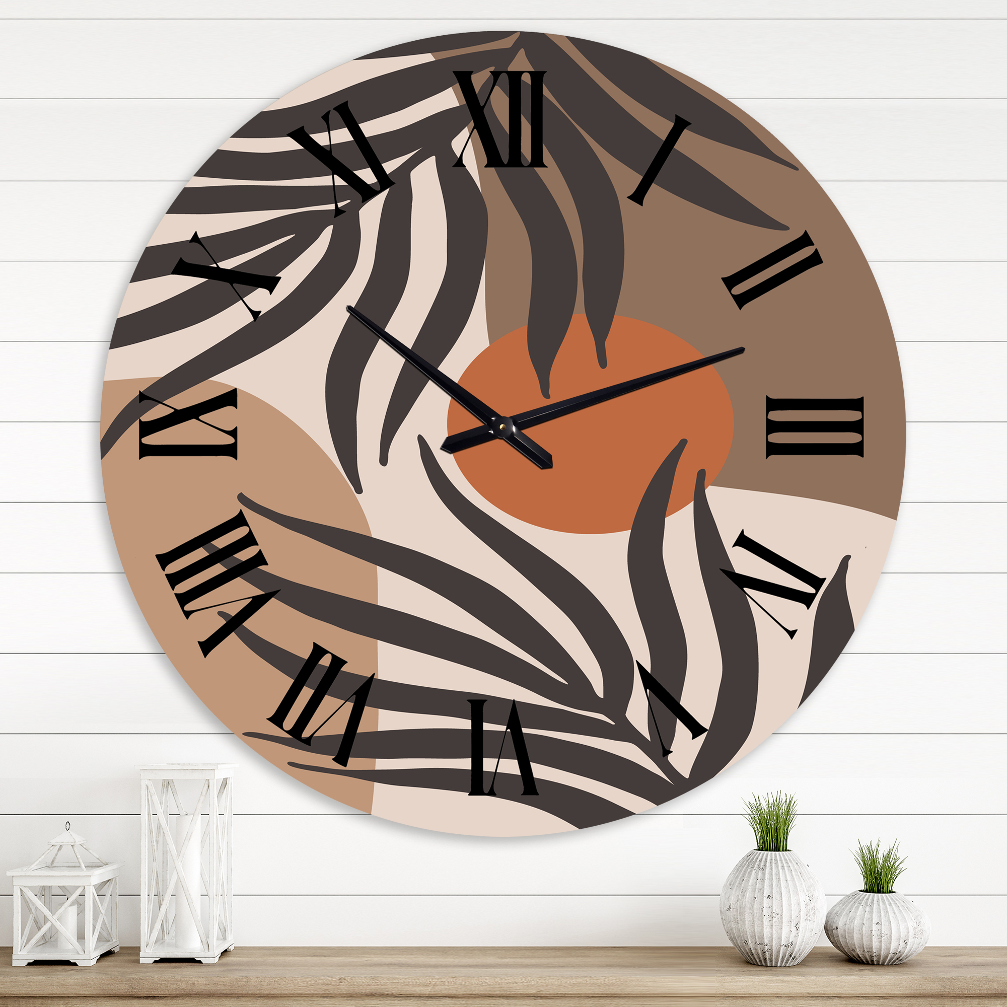 Designart 1 in Quartz Modern/Contemporary Wall Clock