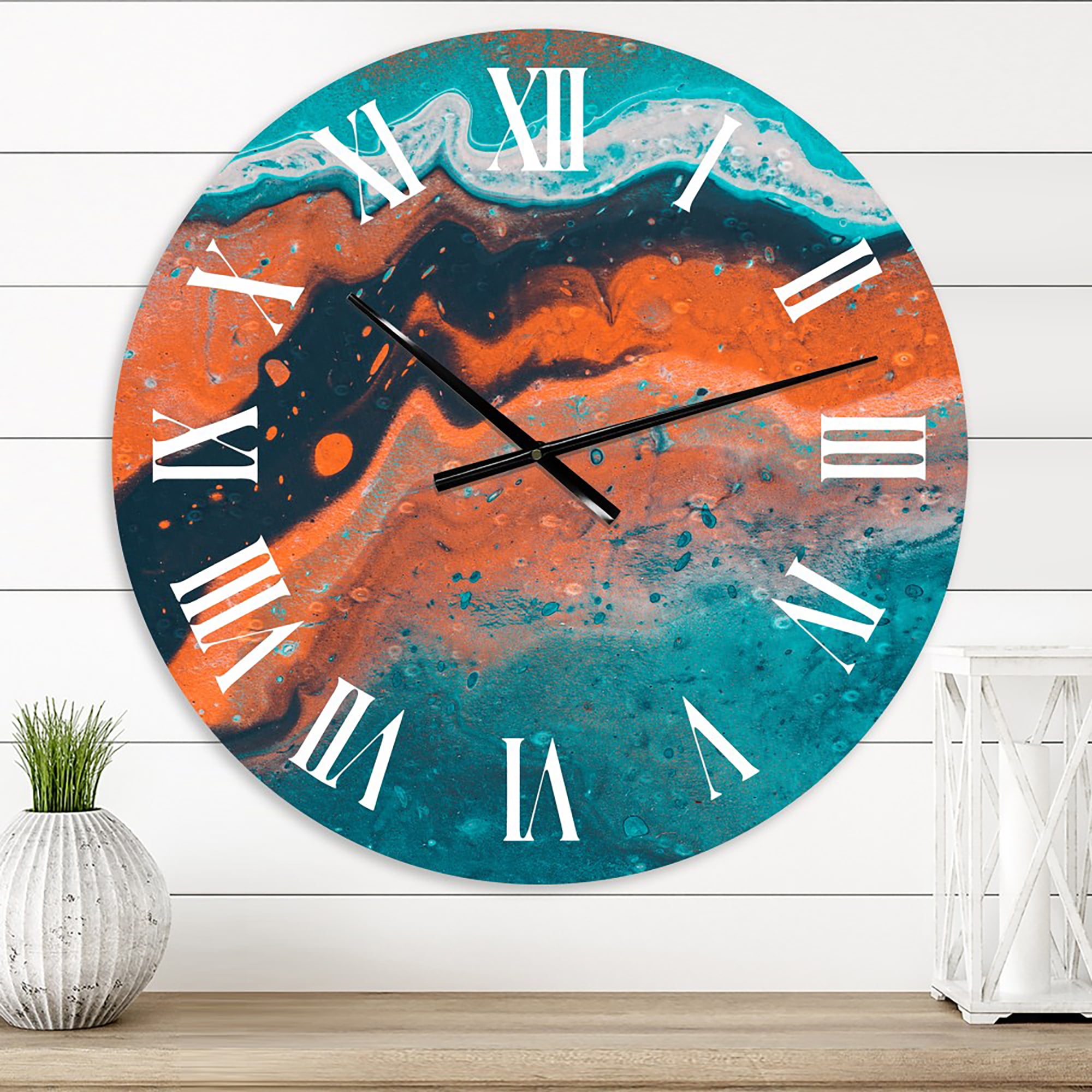 Designart 1 in Quartz Modern/Contemporary Wall Clock