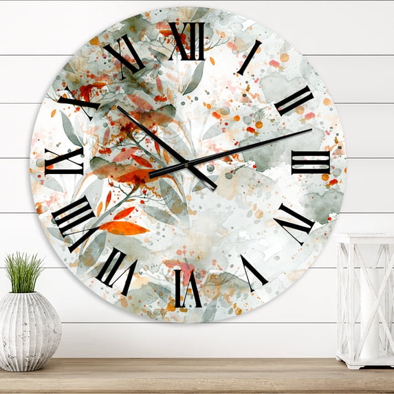 Designart 1 in Quartz Modern/Contemporary Wall Clock