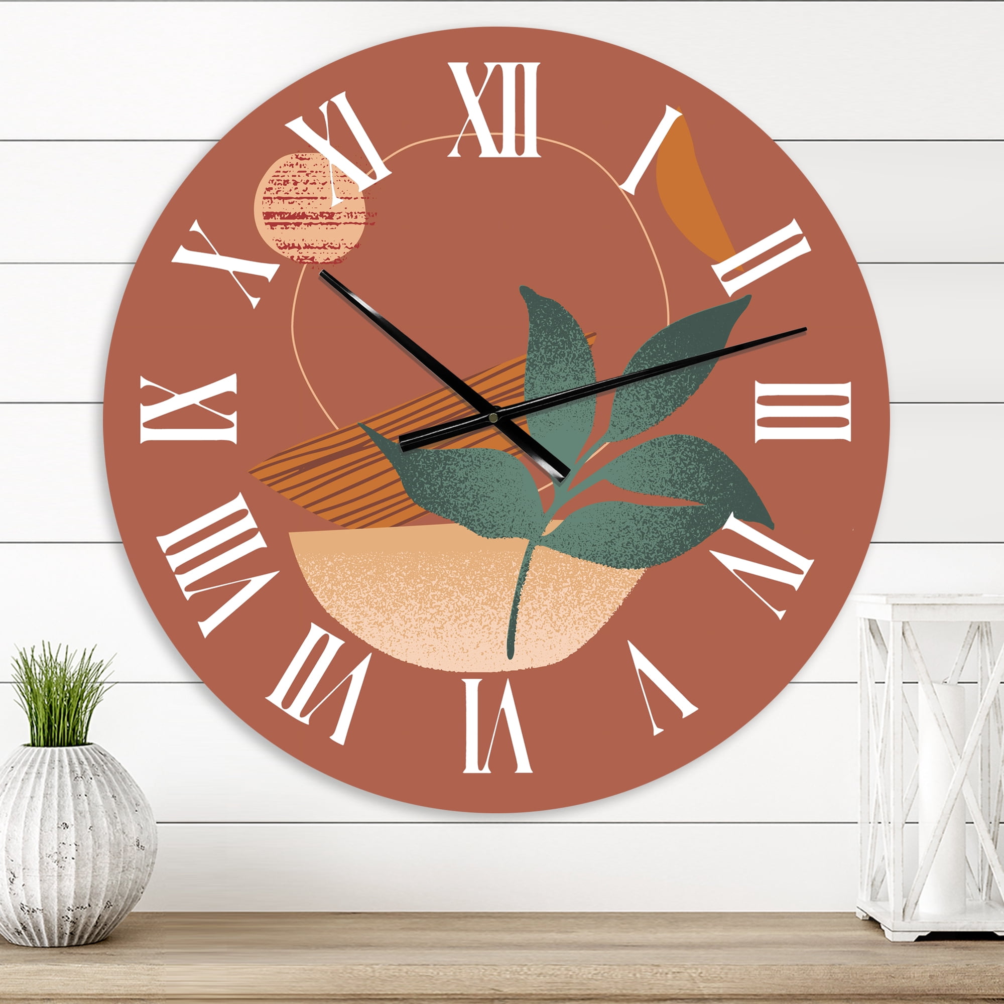 Designart 1 in Quartz Modern/Contemporary Wall Clock