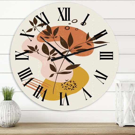 Designart 1 in Quartz Modern/Contemporary Wall Clock