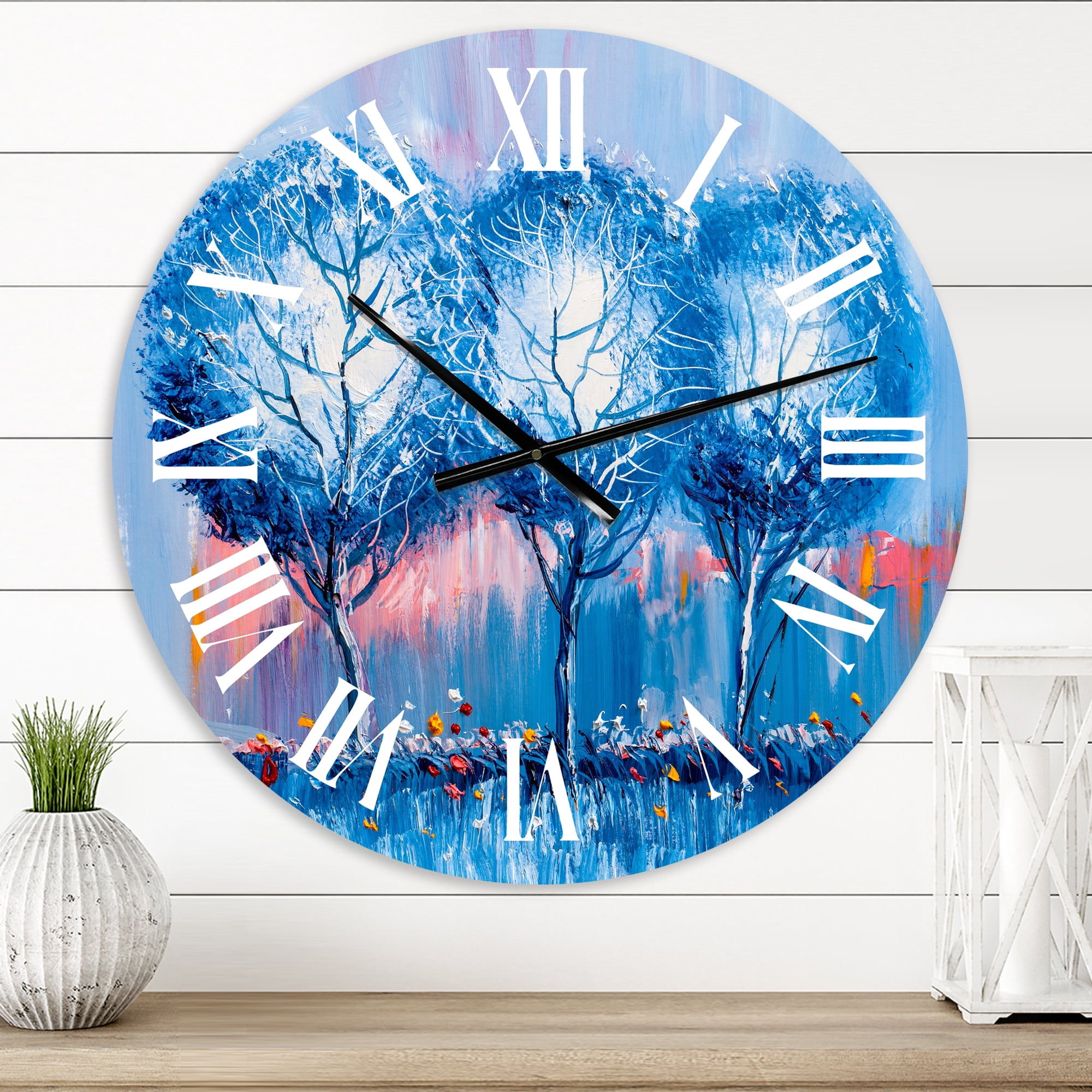 Designart 1 in Quartz Modern/Contemporary Wall Clock