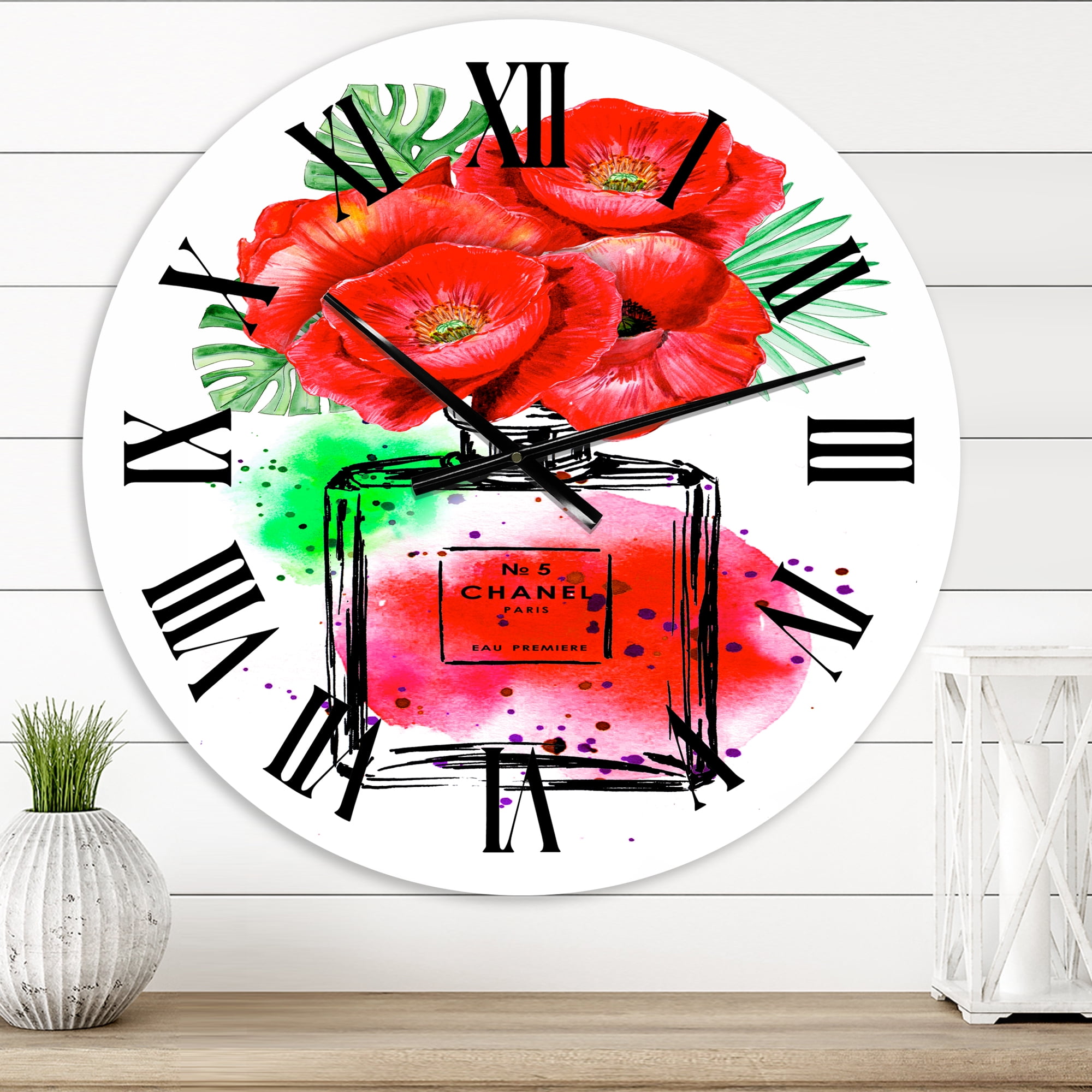 Designart 1 in Quartz Modern/Contemporary Wall Clock