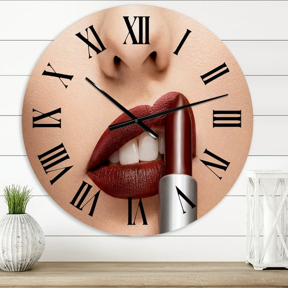Designart 1 in Quartz Modern/Contemporary Wall Clock