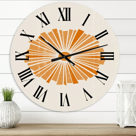 Designart 1 in Quartz Modern/Contemporary Wall Clock