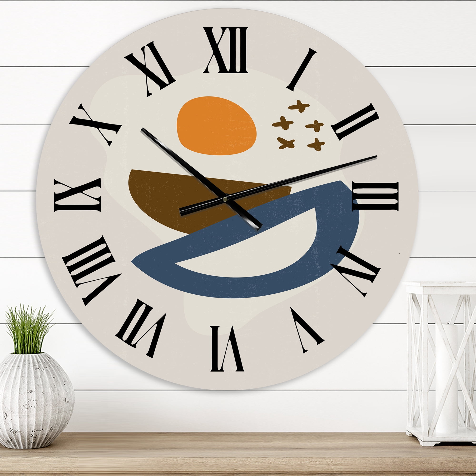 Designart 1 in Quartz Modern/Contemporary Wall Clock