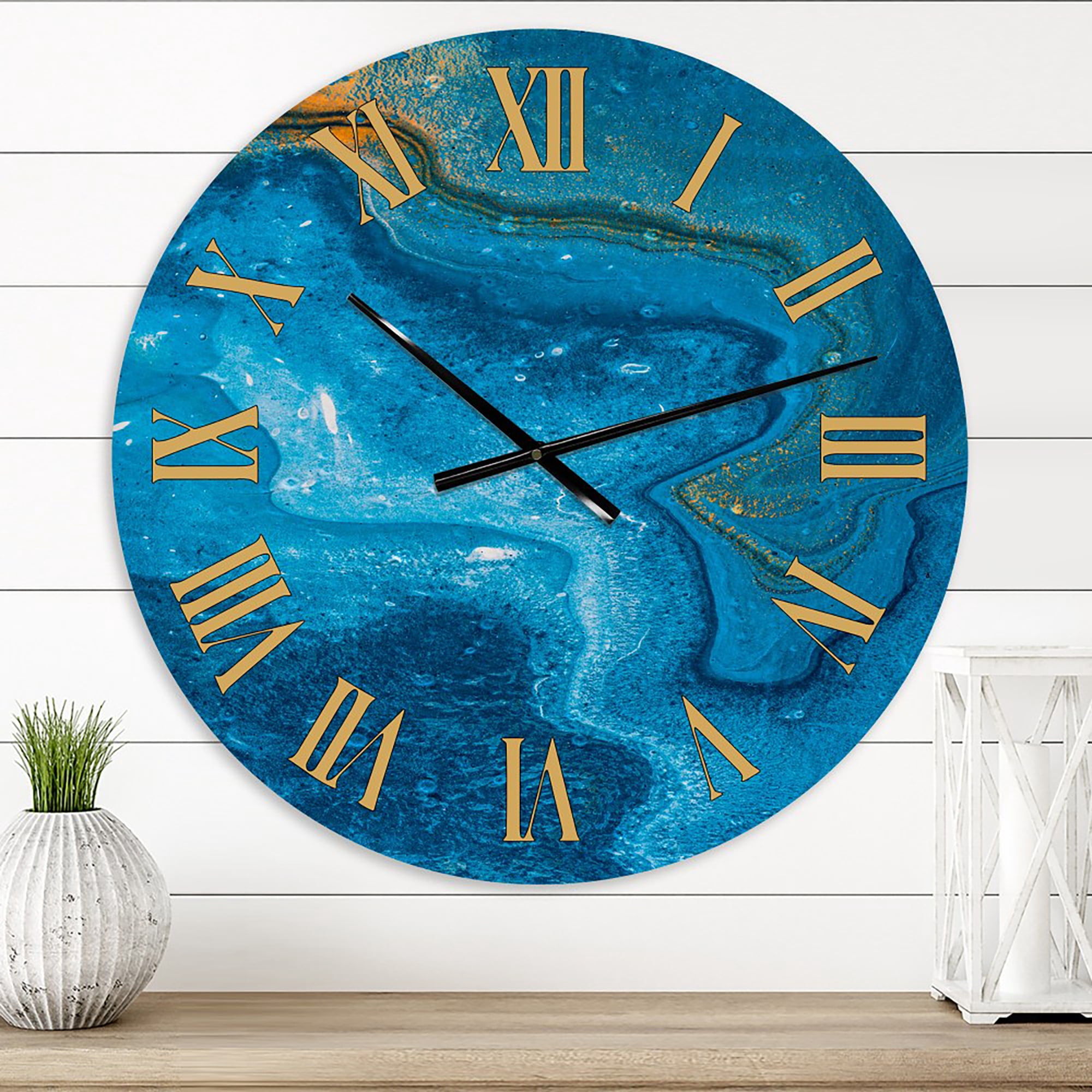 Designart 1 in Quartz Modern/Contemporary Wall Clock