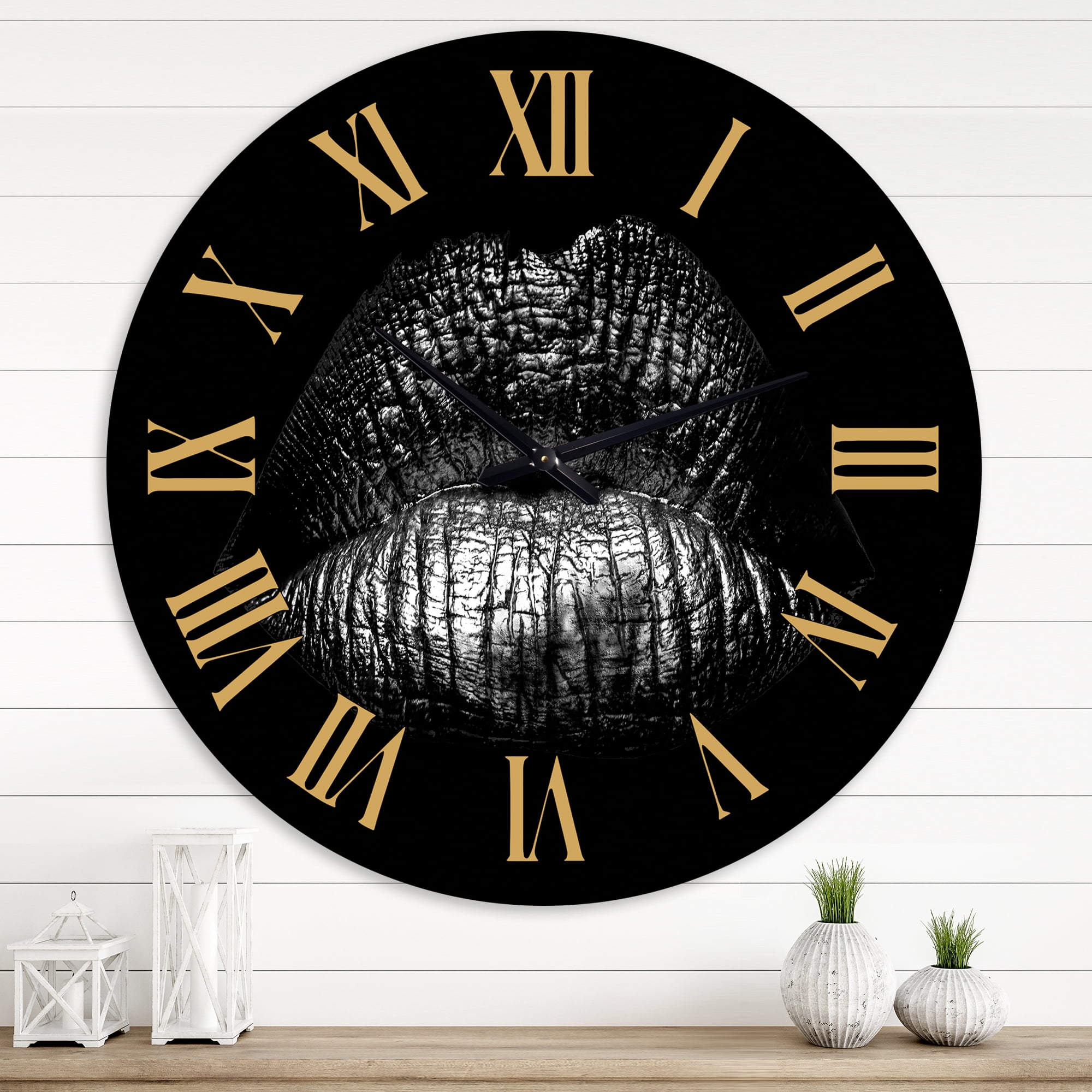 Designart 1 in Quartz Modern/Contemporary Wall Clock