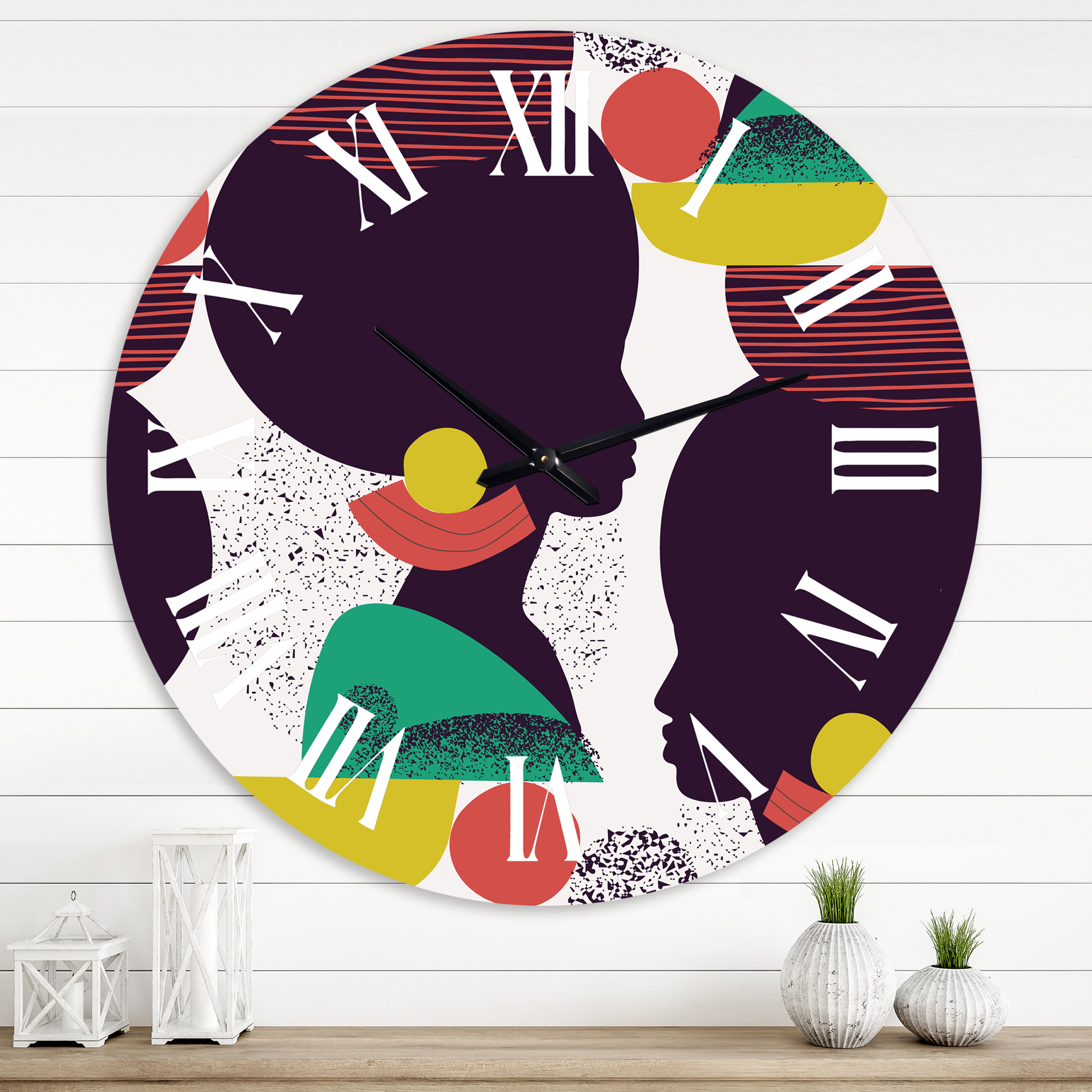 Designart 1 in Quartz Modern/Contemporary Wall Clock