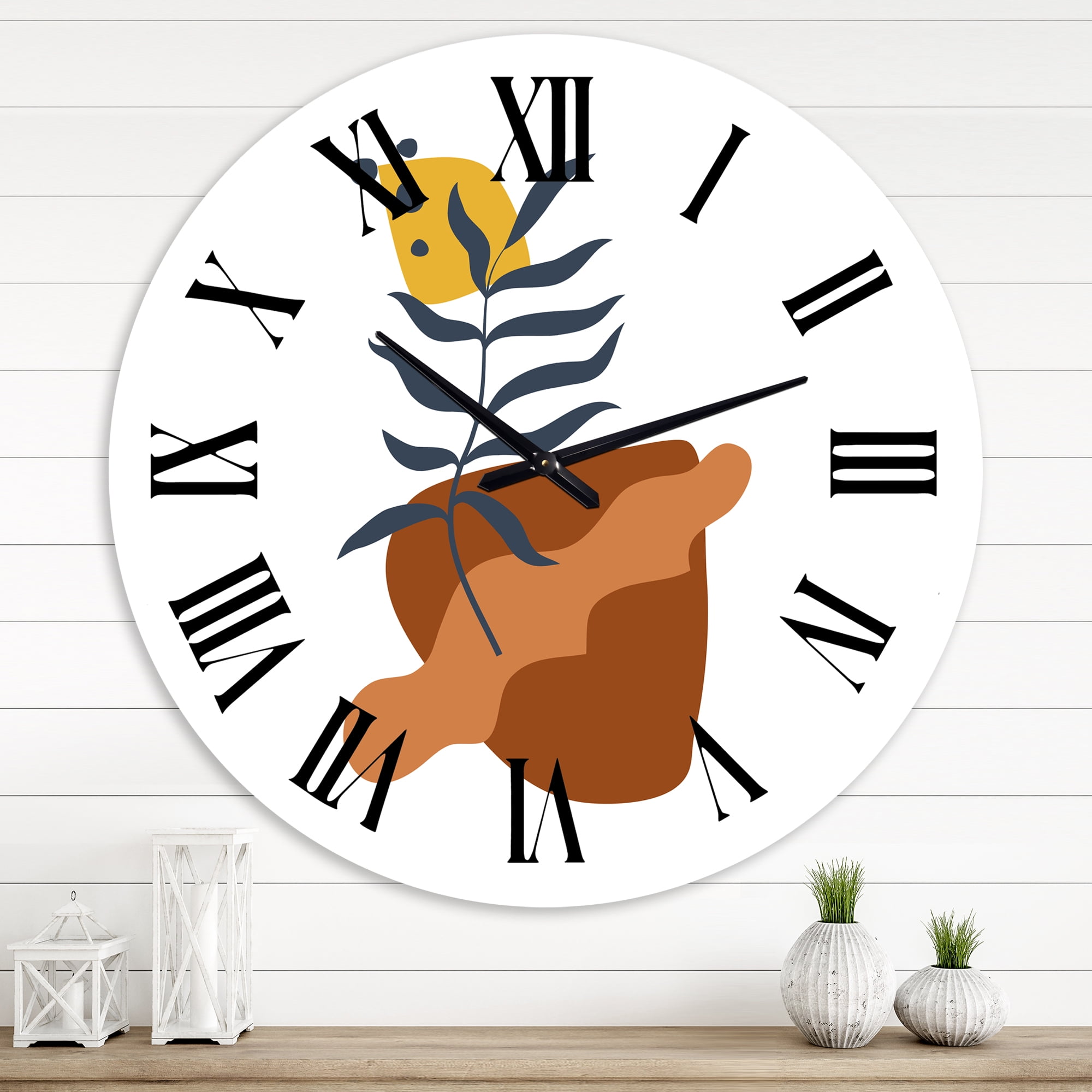 Designart 1 in Quartz Modern/Contemporary Wall Clock