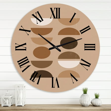 Designart 1 in Quartz Modern/Contemporary Wall Clock