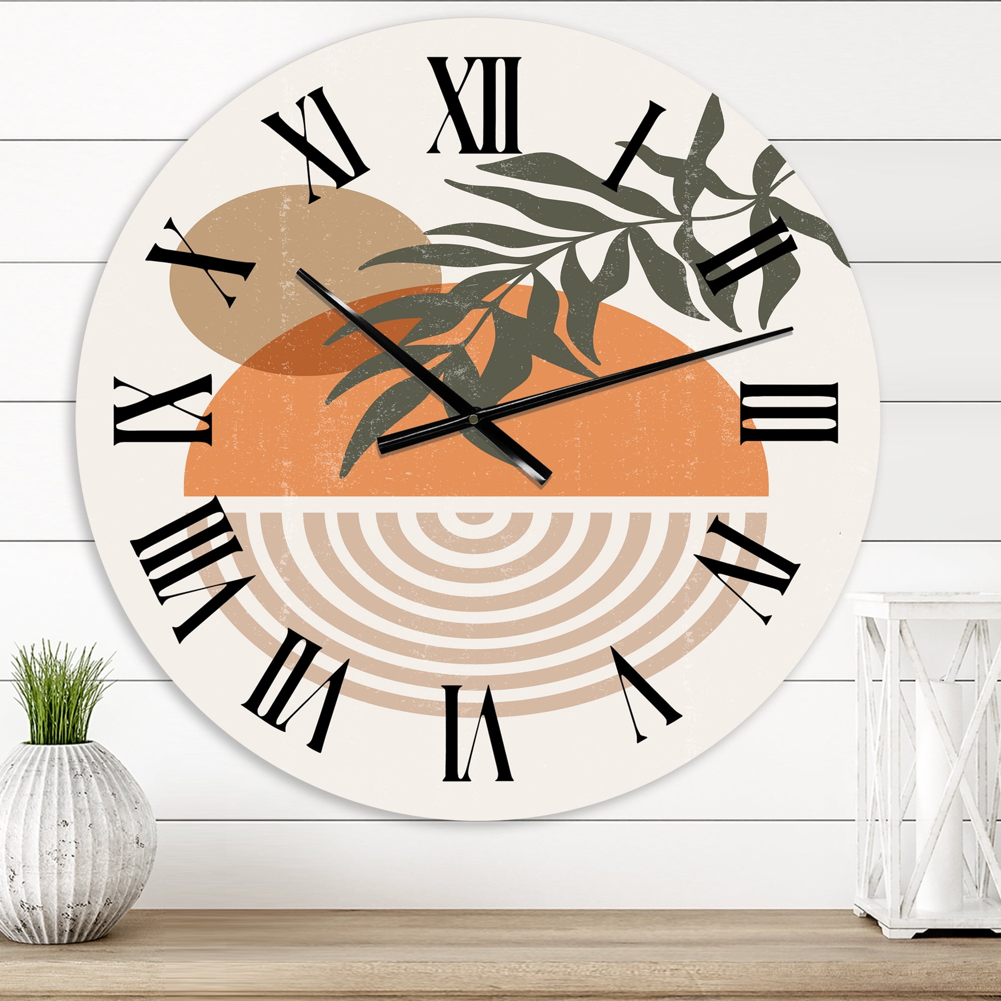 Designart 1 in Quartz Modern/Contemporary Wall Clock