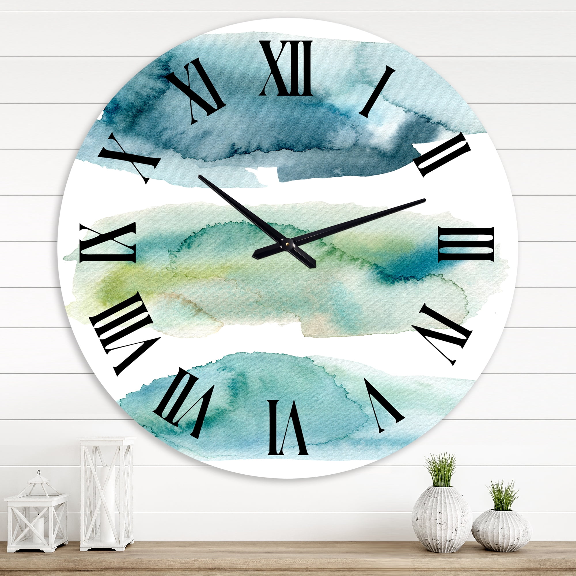 Designart 1 in Quartz Modern/Contemporary Wall Clock