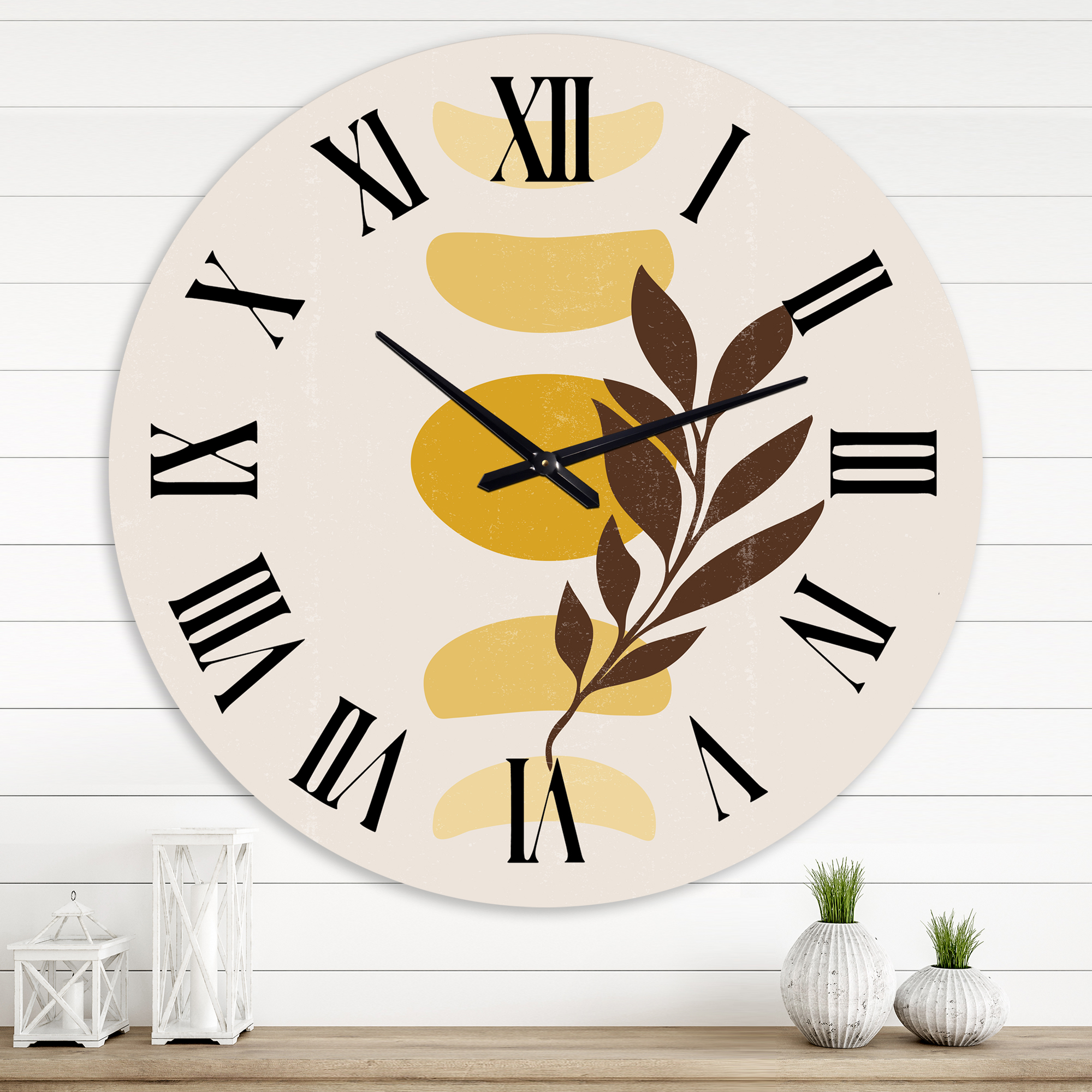 Designart 1 in Quartz Modern/Contemporary Wall Clock