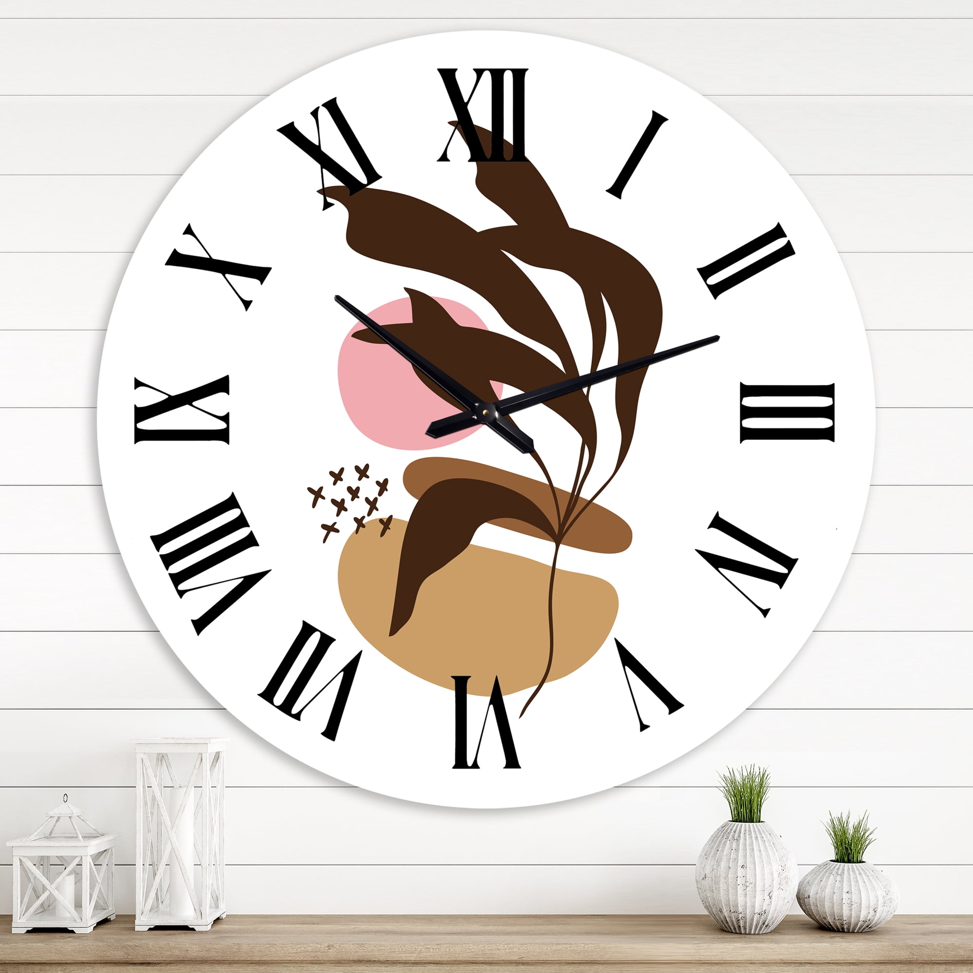 Designart 1 in Quartz Modern/Contemporary Wall Clock