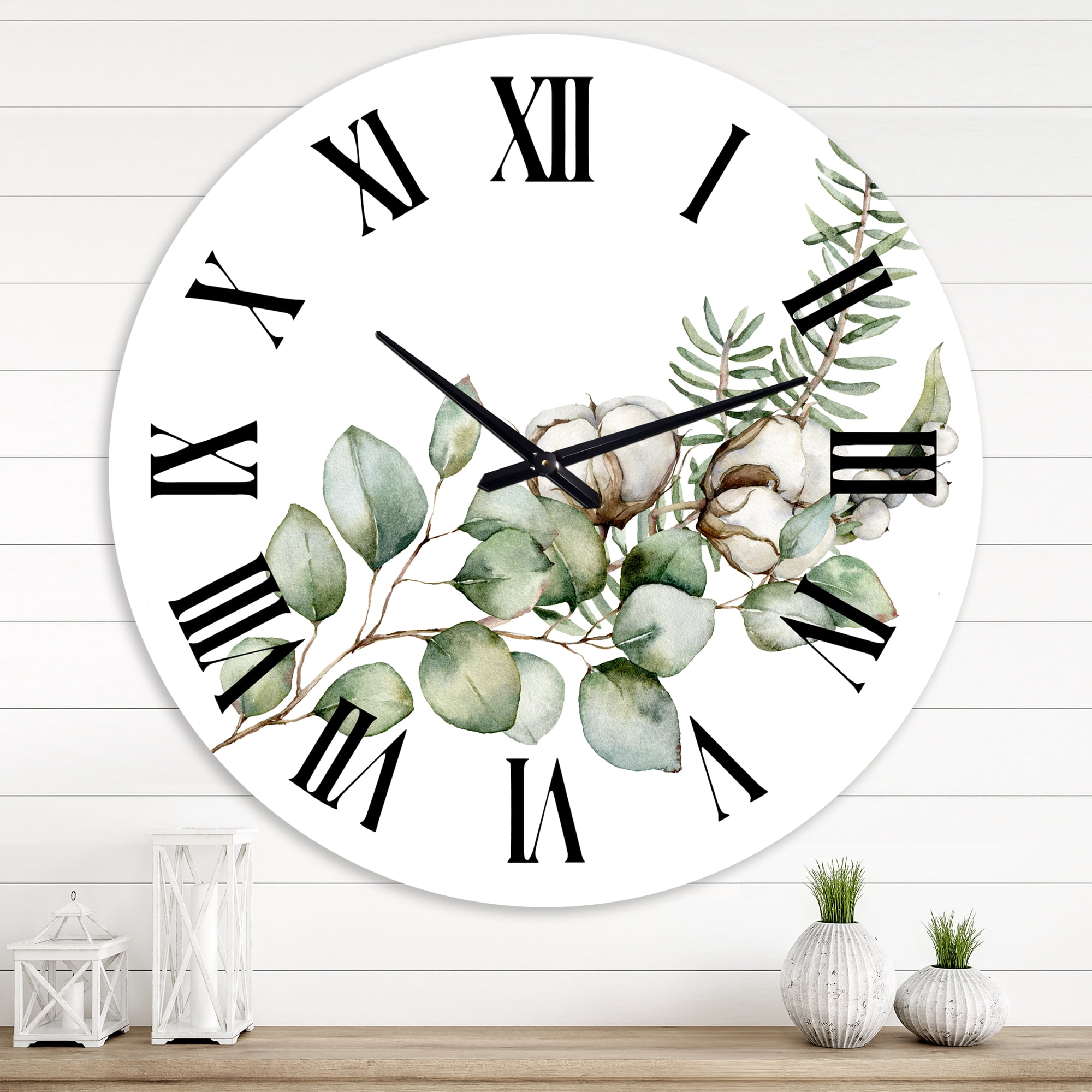 Designart 1 in Quartz Modern and Contemporary Wall Clock