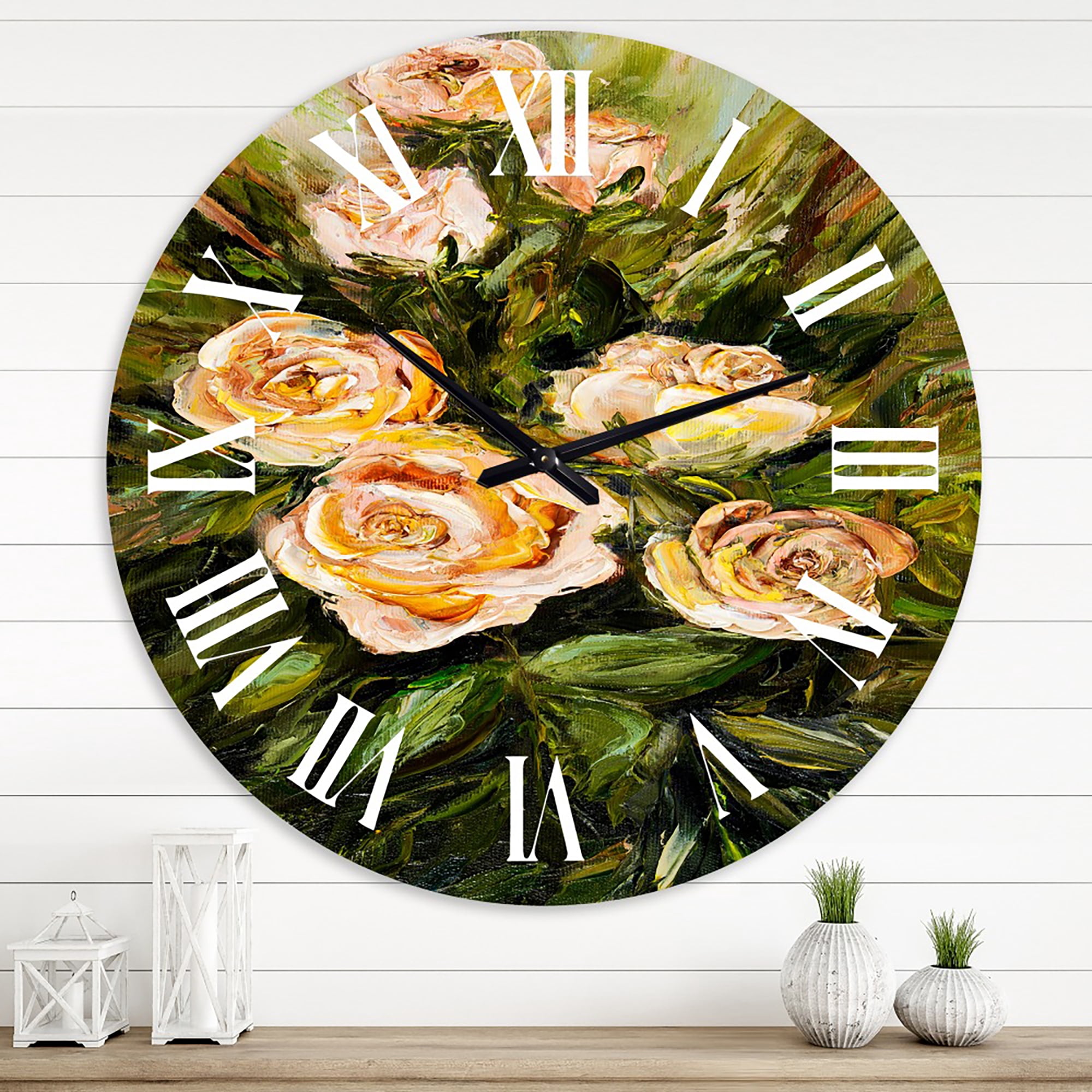 Designart 1 in Quartz Traditional Wall Clock