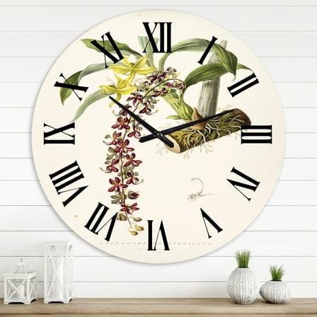 Designart 1 in Quartz Traditional Wall Clock