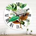 thumbnail image 1 of Designart 1 in Quartz Traditional Wall Clock, 1 of 2