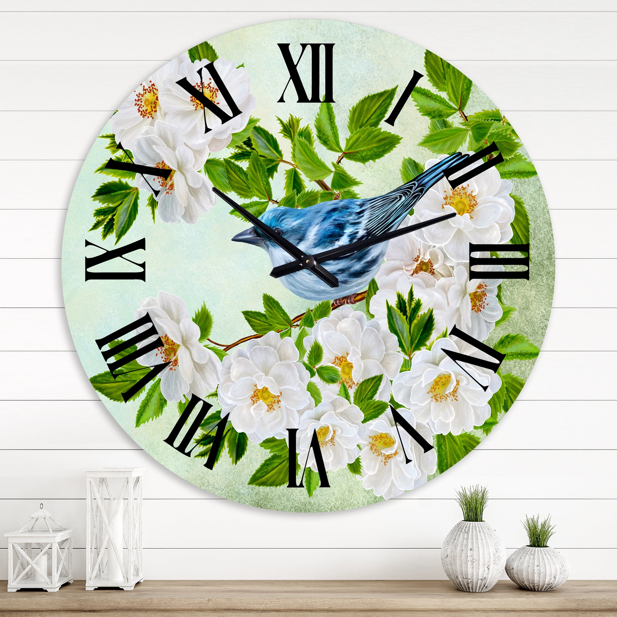 Designart 1 in Quartz Traditional Wall Clock