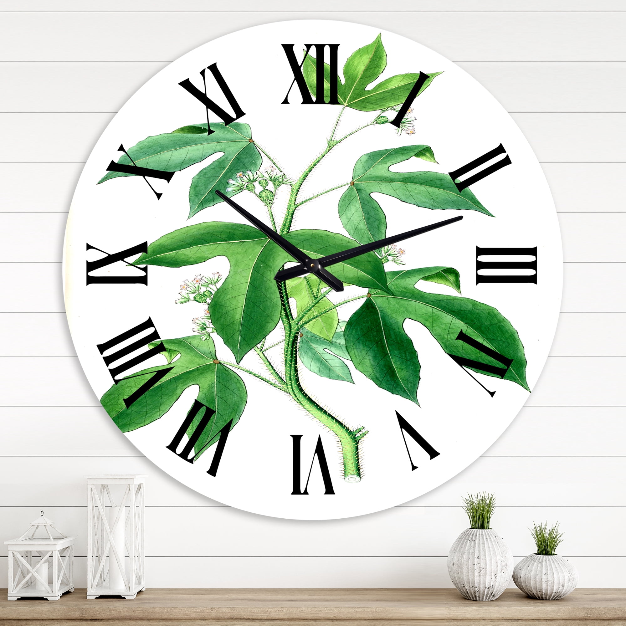 Designart 1 in Quartz Traditional Wall Clock