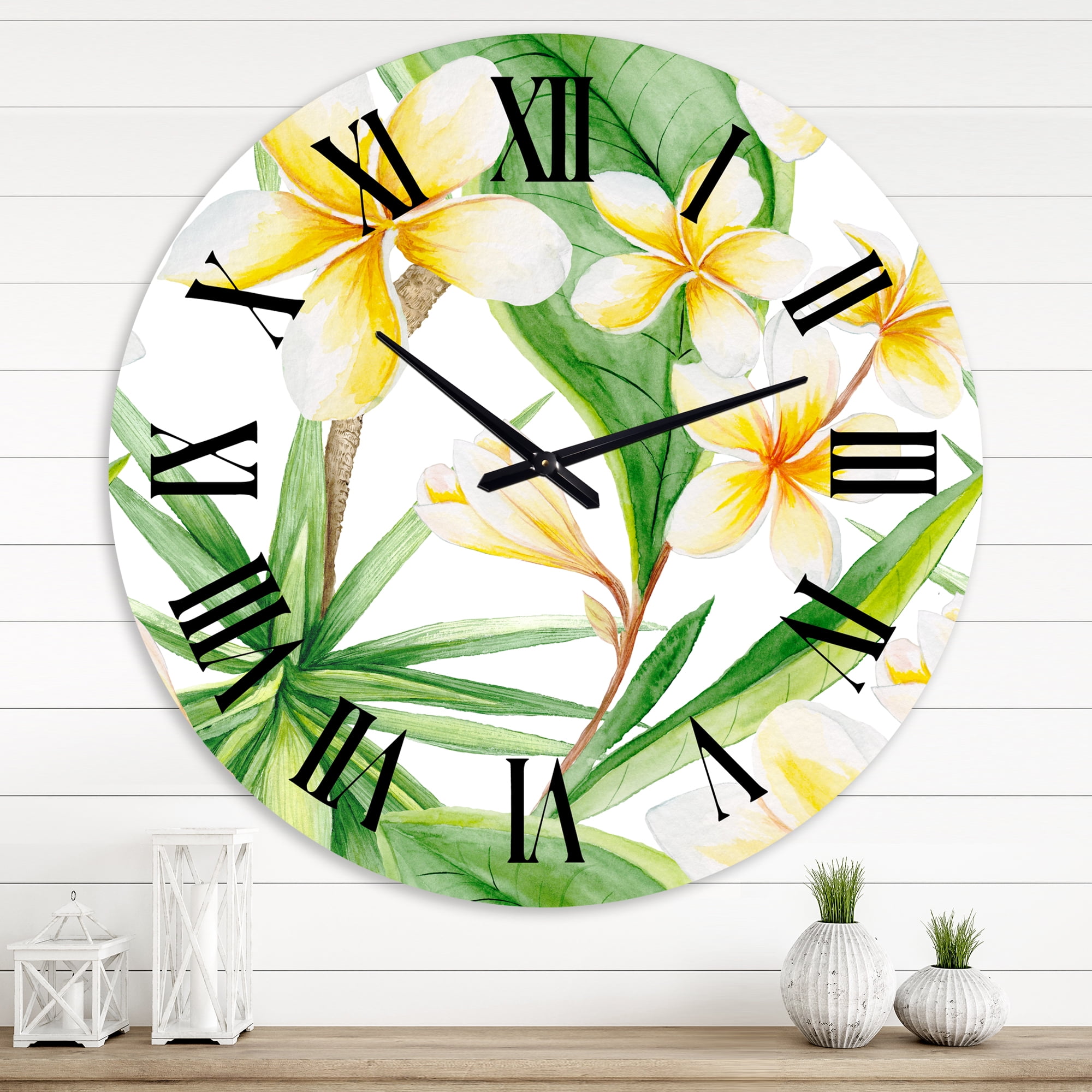 Designart 1 in Quartz Traditional Wall Clock
