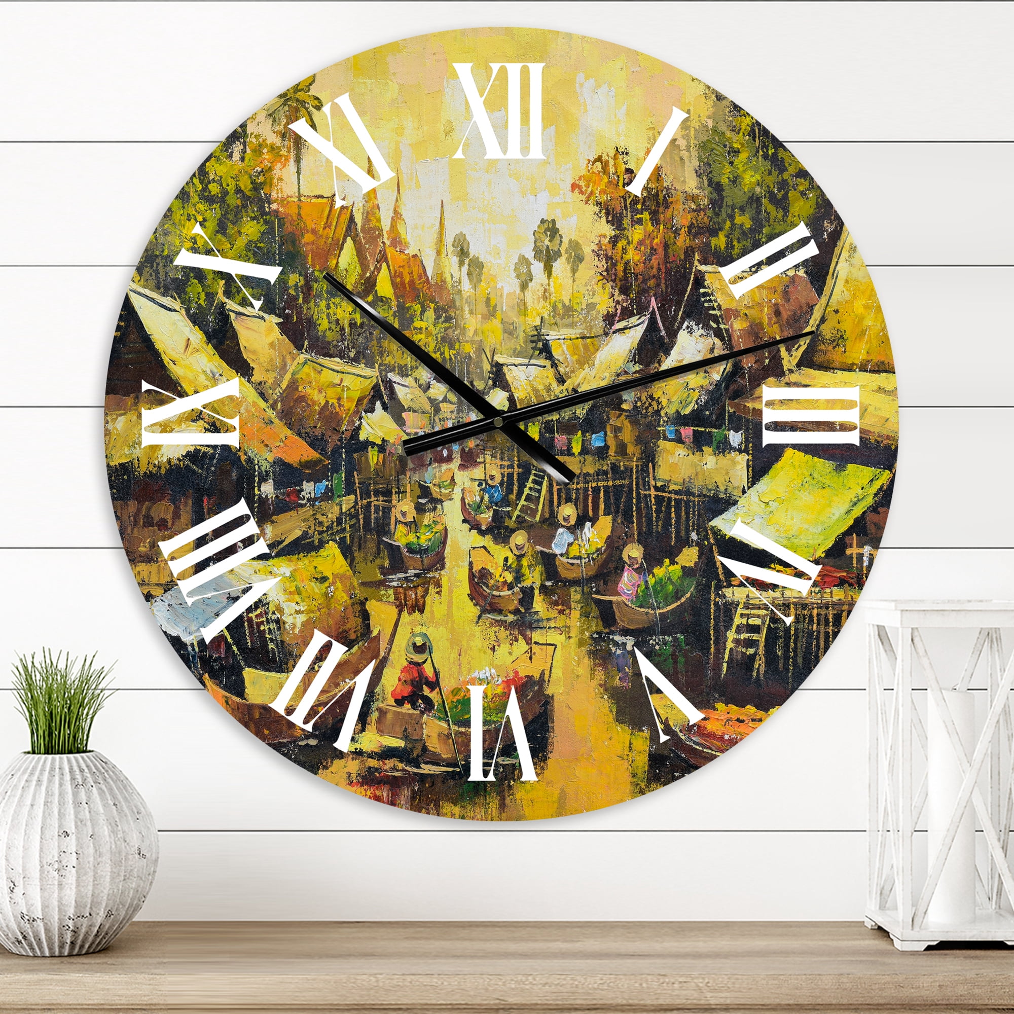 Designart 1 in Quartz Traditional Wall Clock