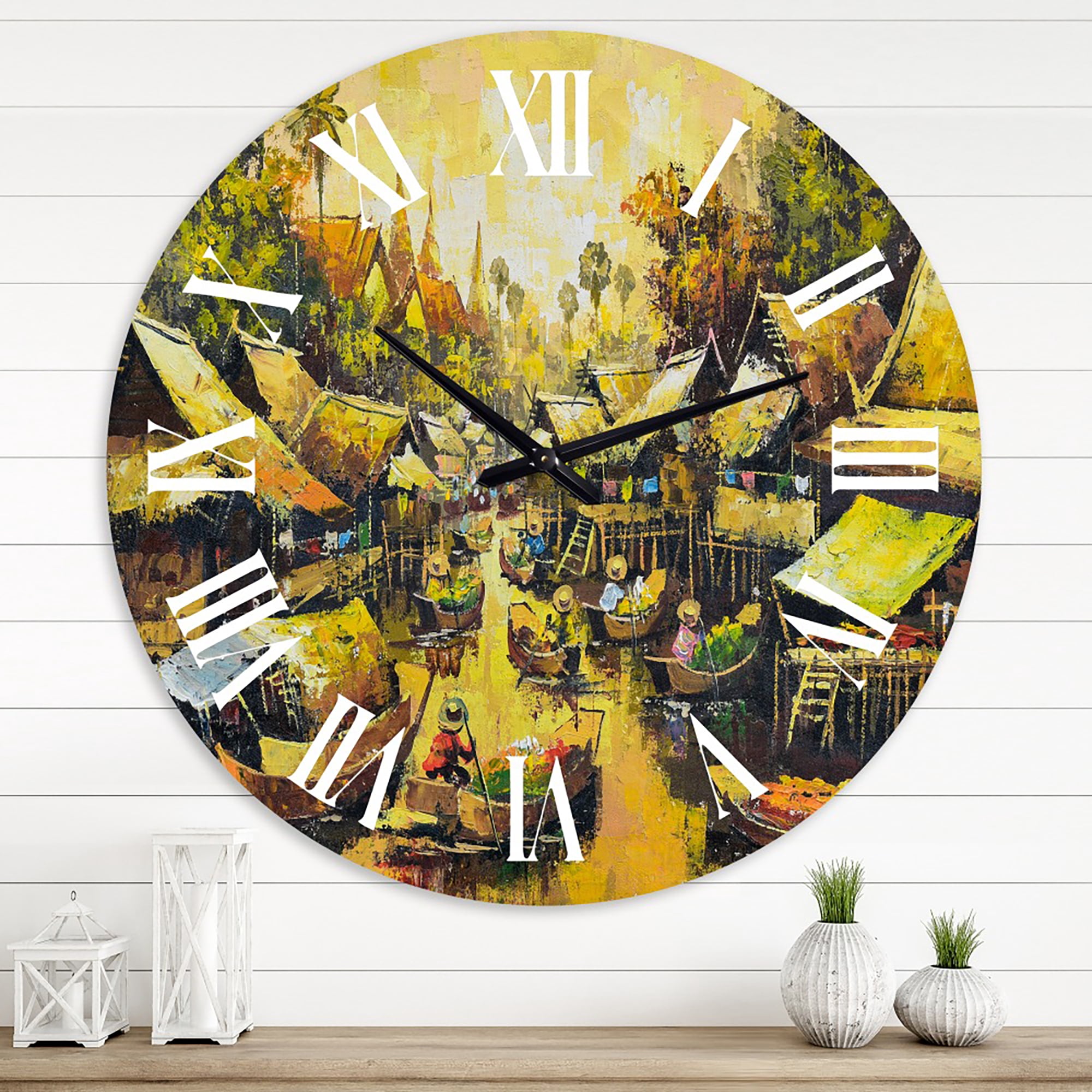 Designart 1 in Quartz Traditional Wall Clock