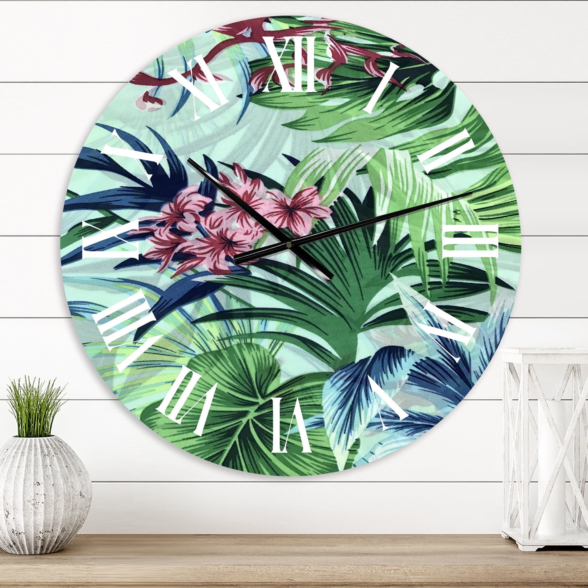 Designart 1 in Quartz Traditional Wall Clock