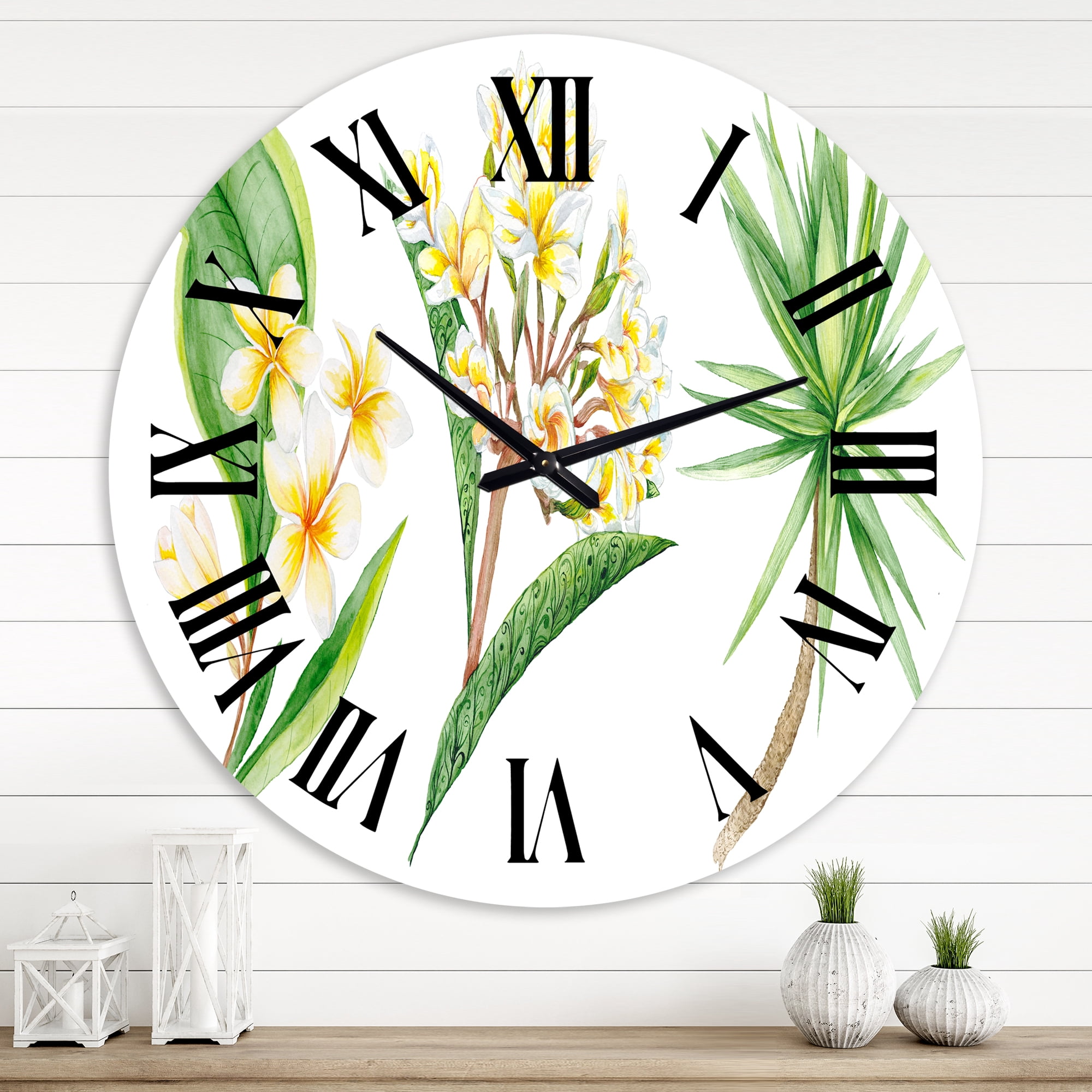 Designart 1 in Quartz Traditional Wall Clock
