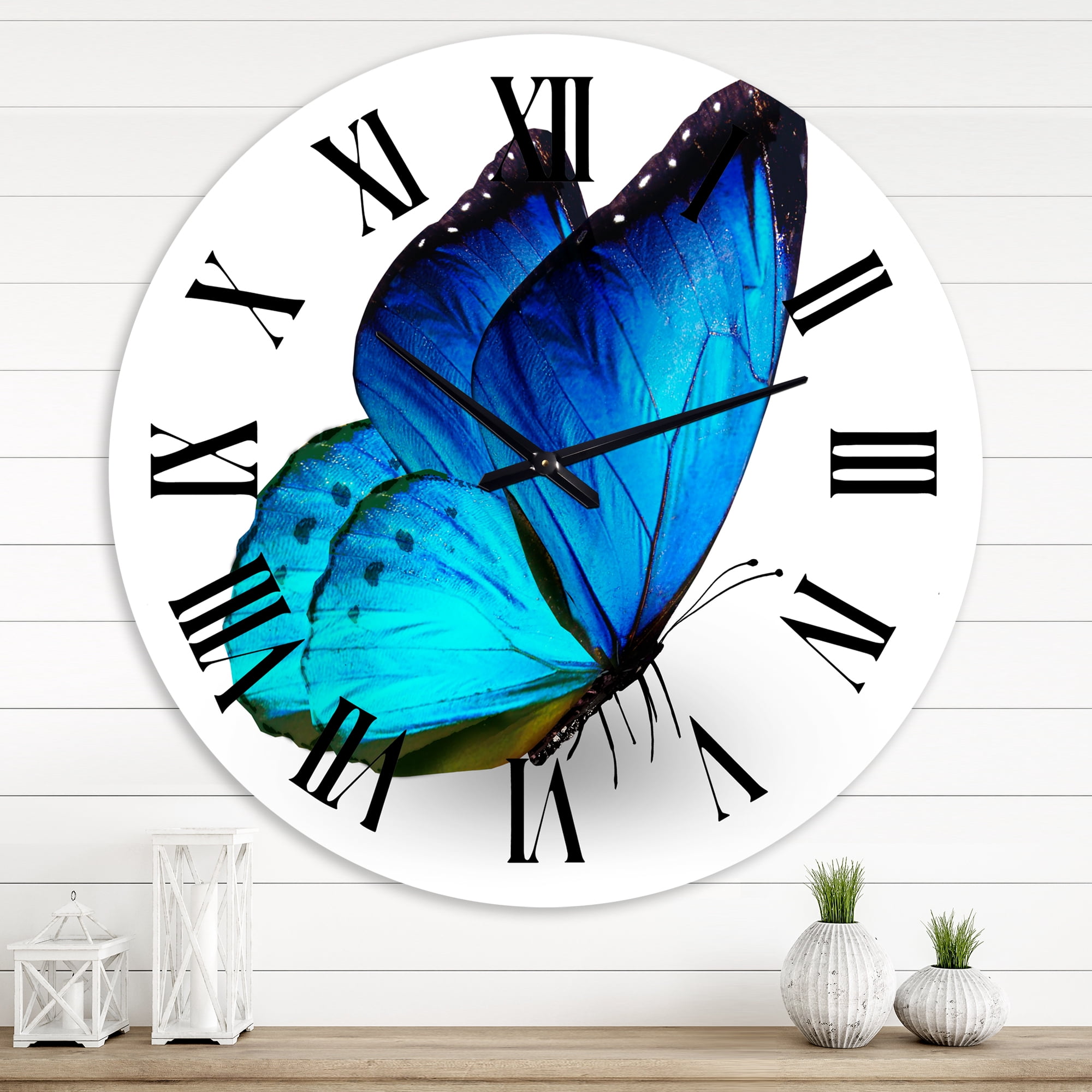 Designart 1 in Quartz Traditional Wall Clock
