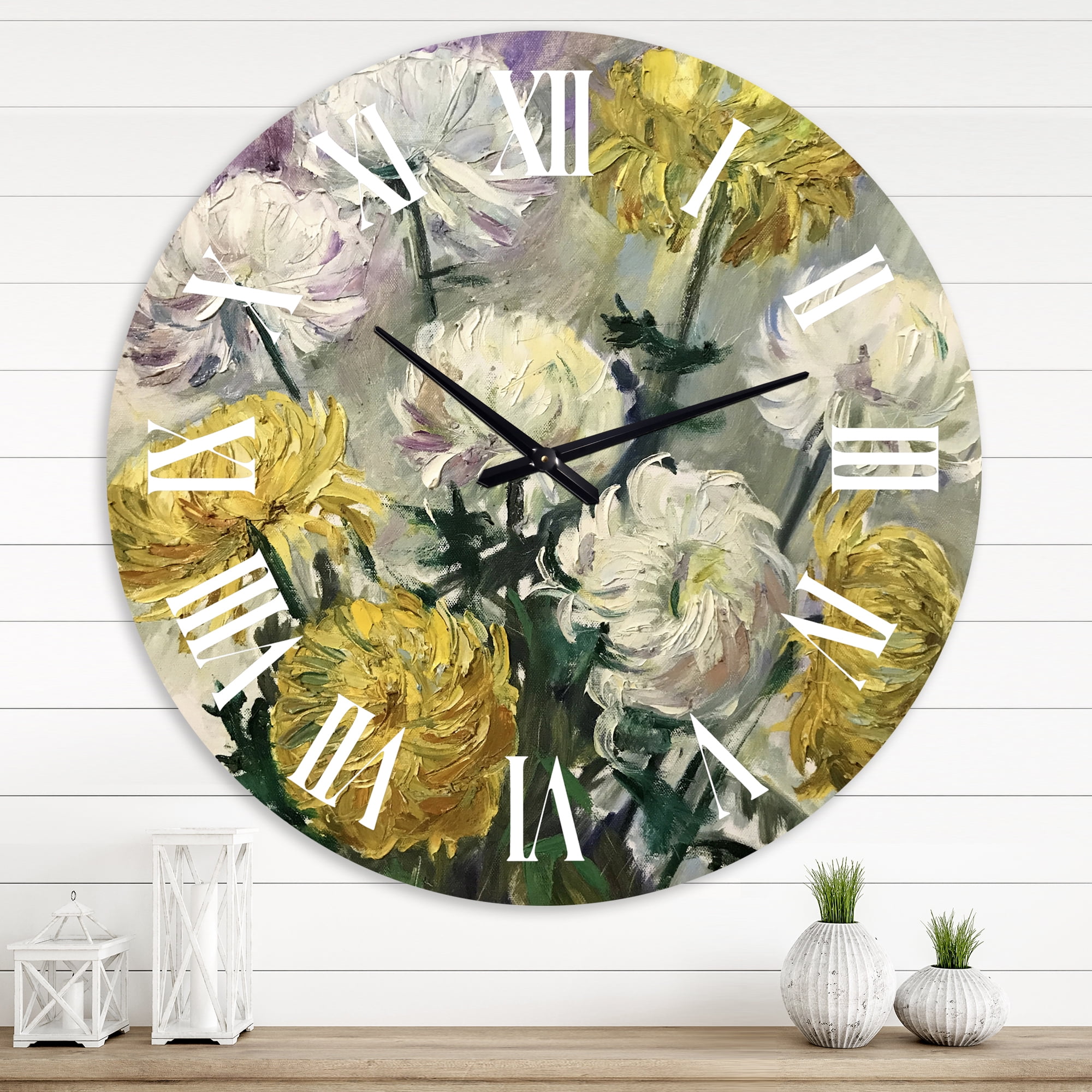 Designart 1 in Quartz Traditional Wall Clock
