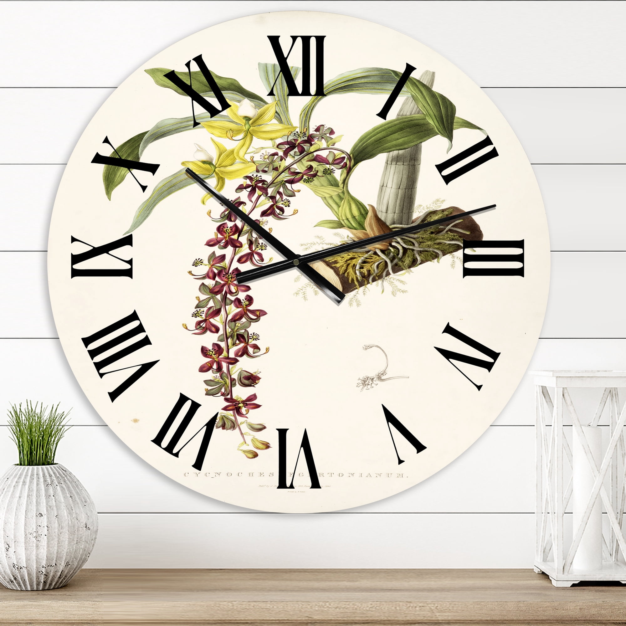 Designart 1 in Quartz Traditional Wall Clock