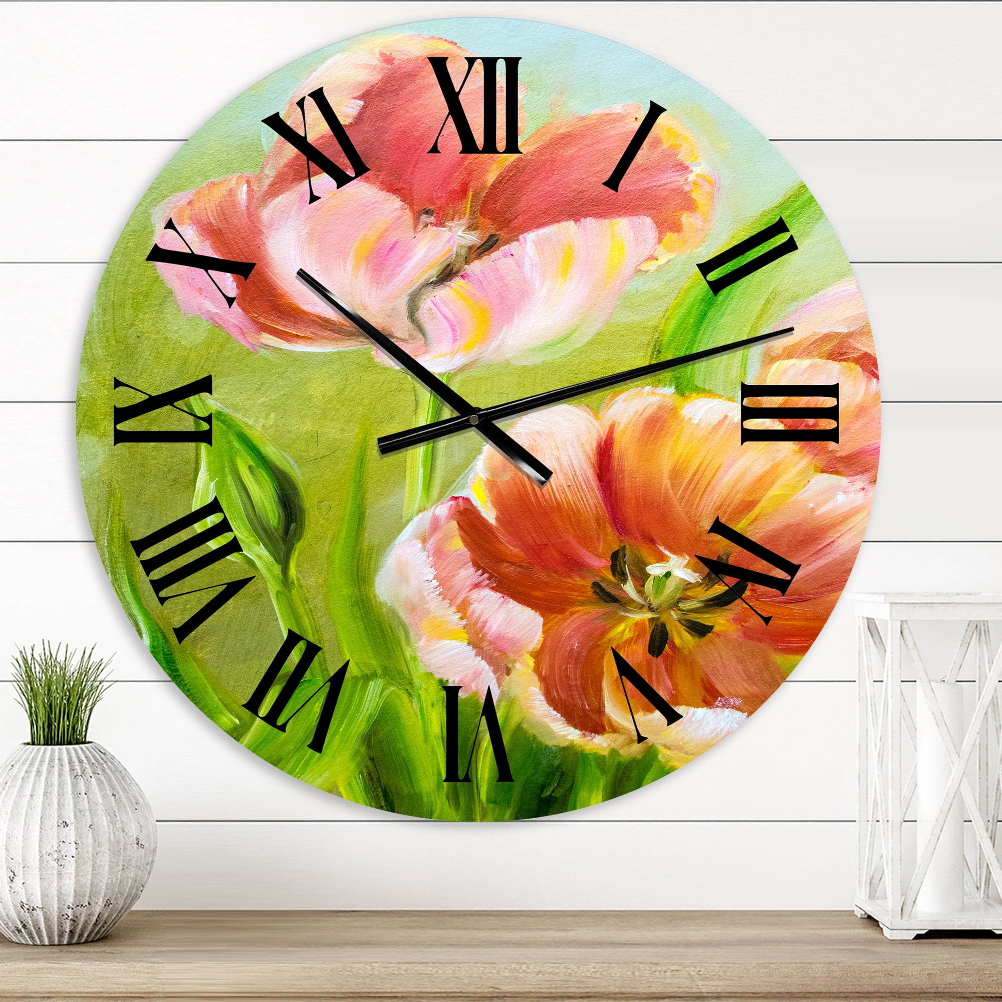 Designart 1 in Quartz Traditional Wall Clock