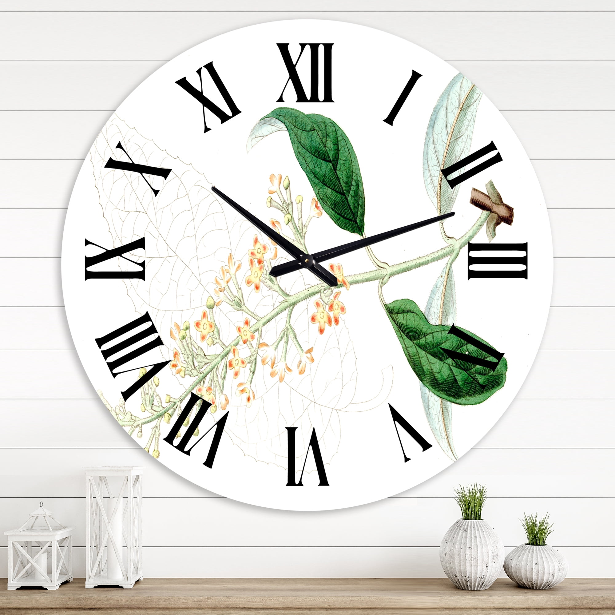 Designart 1 in Quartz Traditional Wall Clock