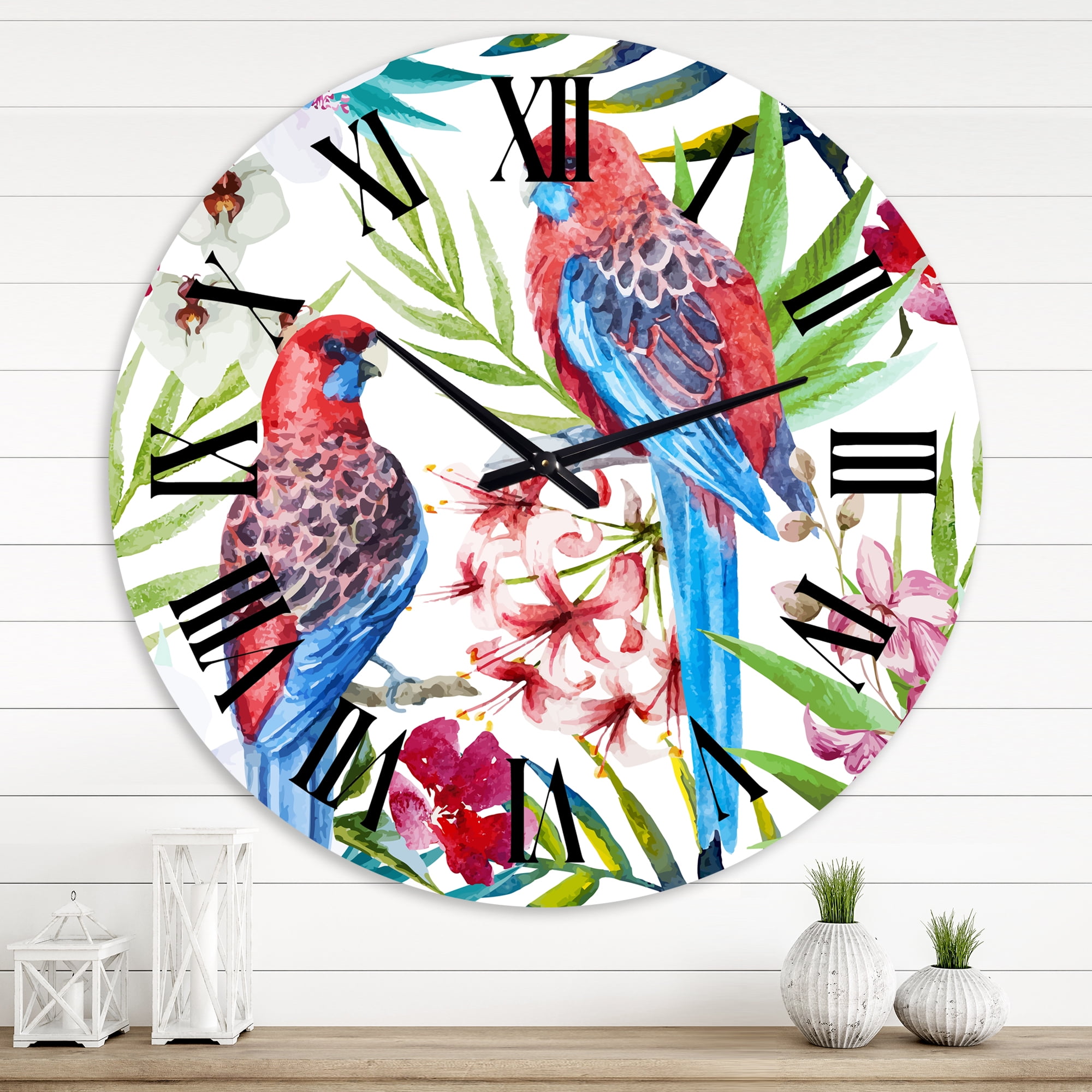 Designart 1 in Quartz Traditional Wall Clock