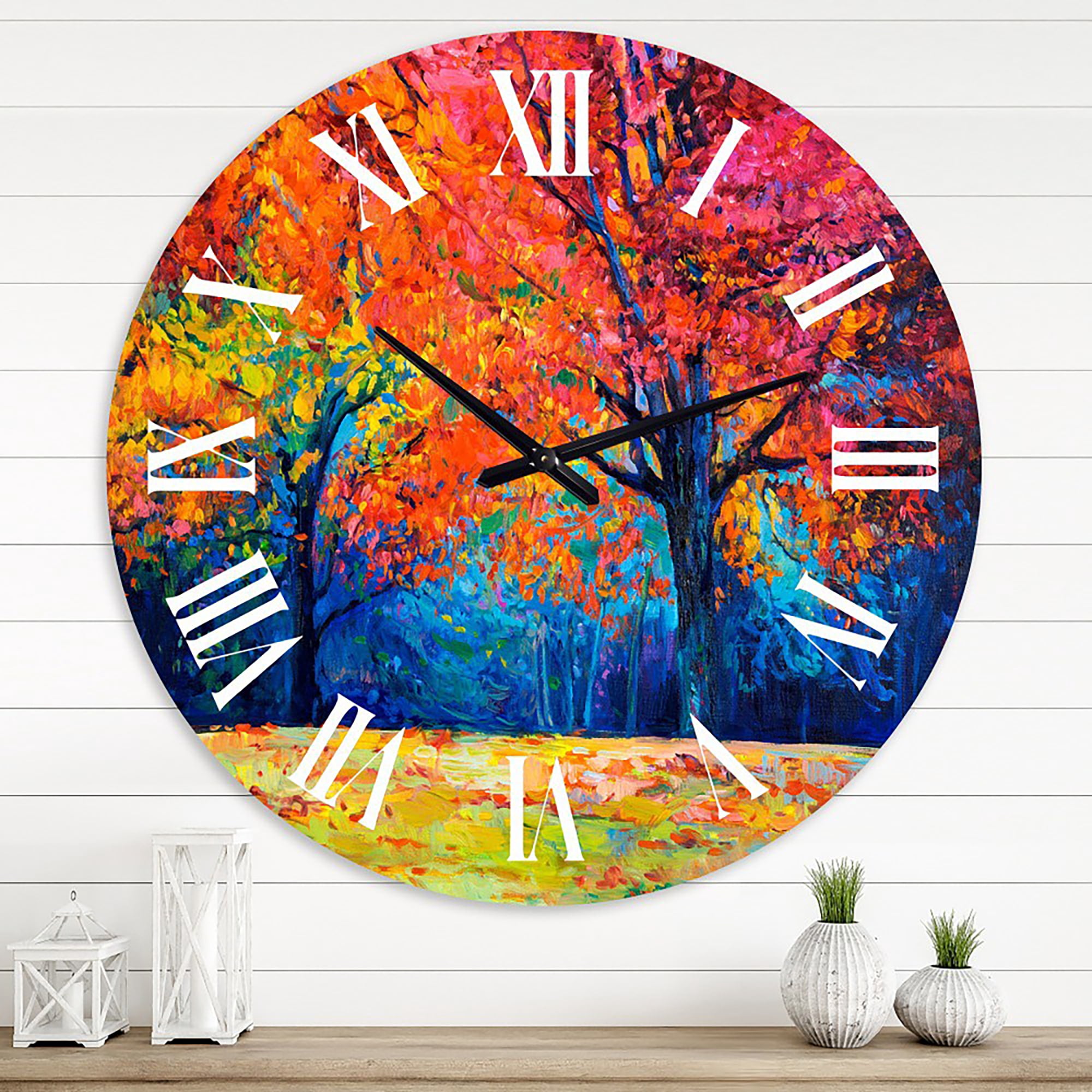 Designart 1 in Quartz Traditional Wall Clock