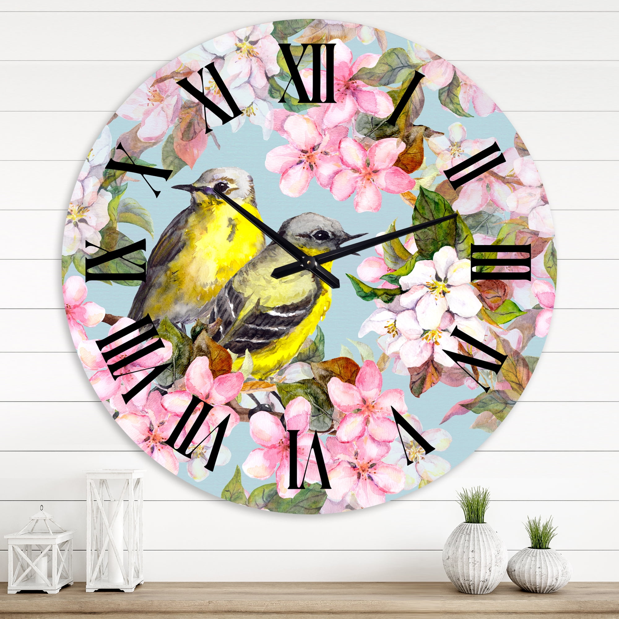 Designart 1 in Quartz Traditional Wall Clock