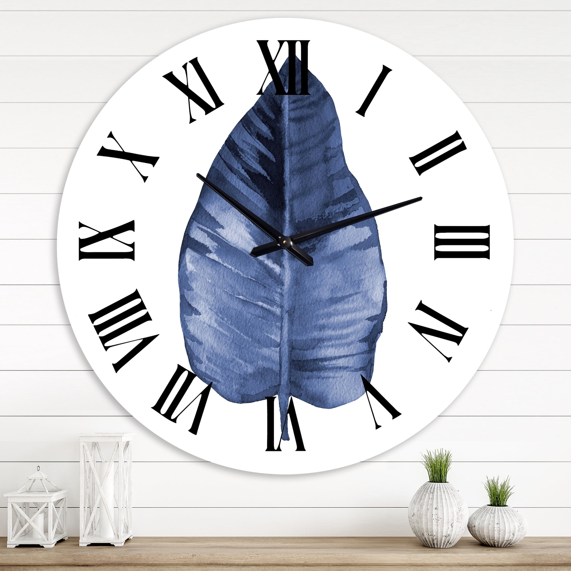 Designart 1 in Quartz Traditional Wall Clock